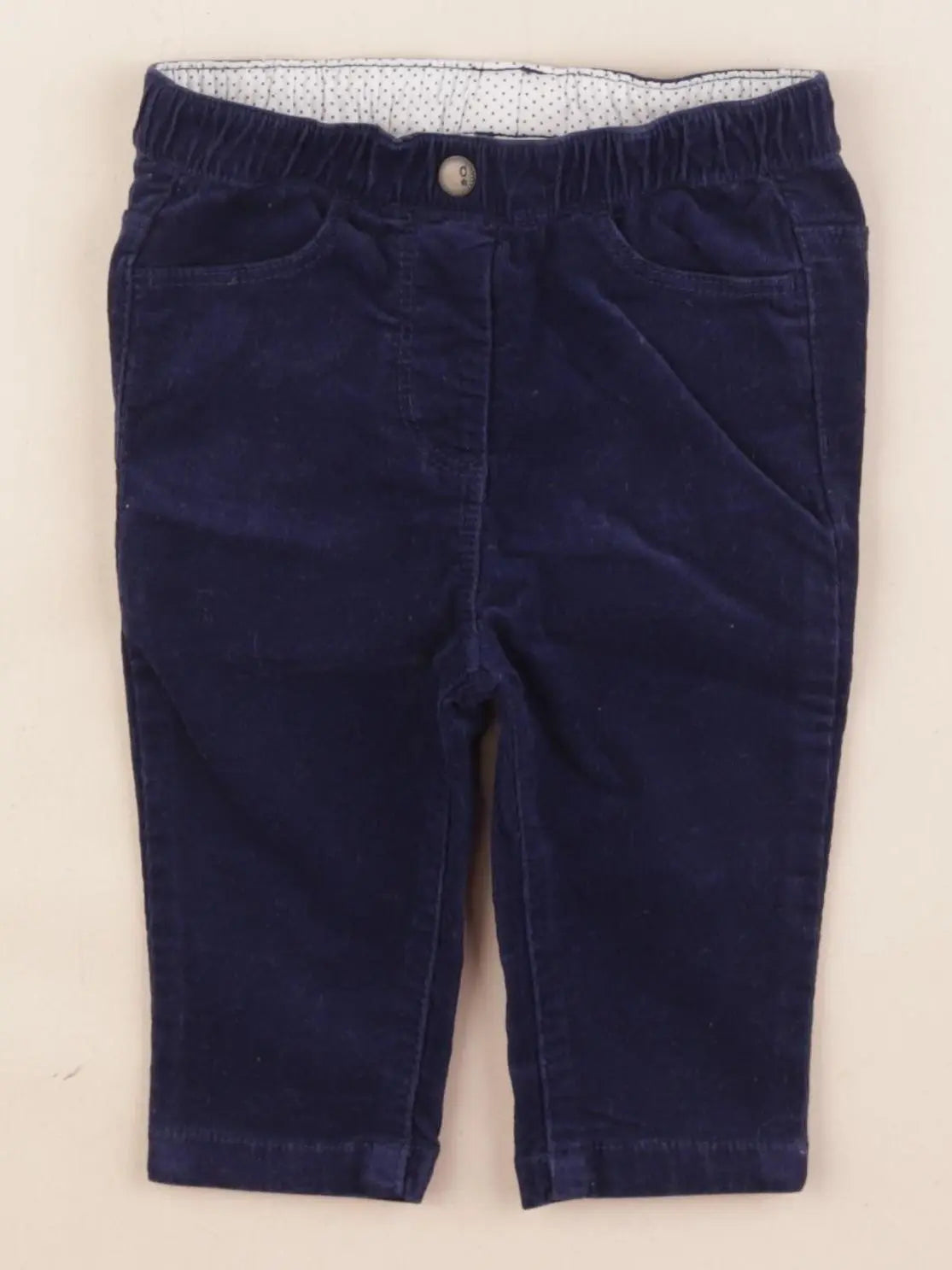 Cyrillus - pantalon bleu - 6 mois