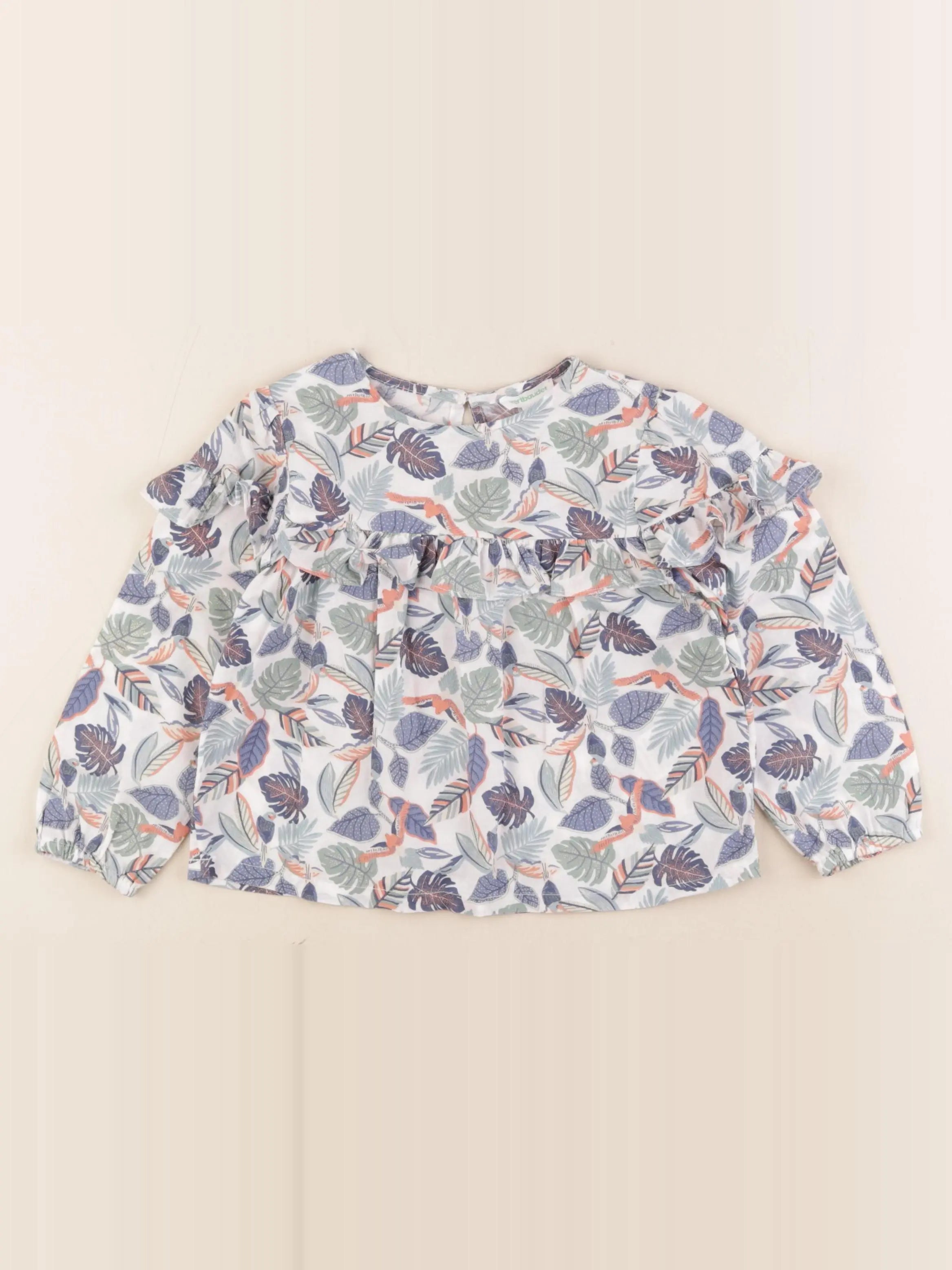Vertbaudet - blouse multicolore - 3 ans