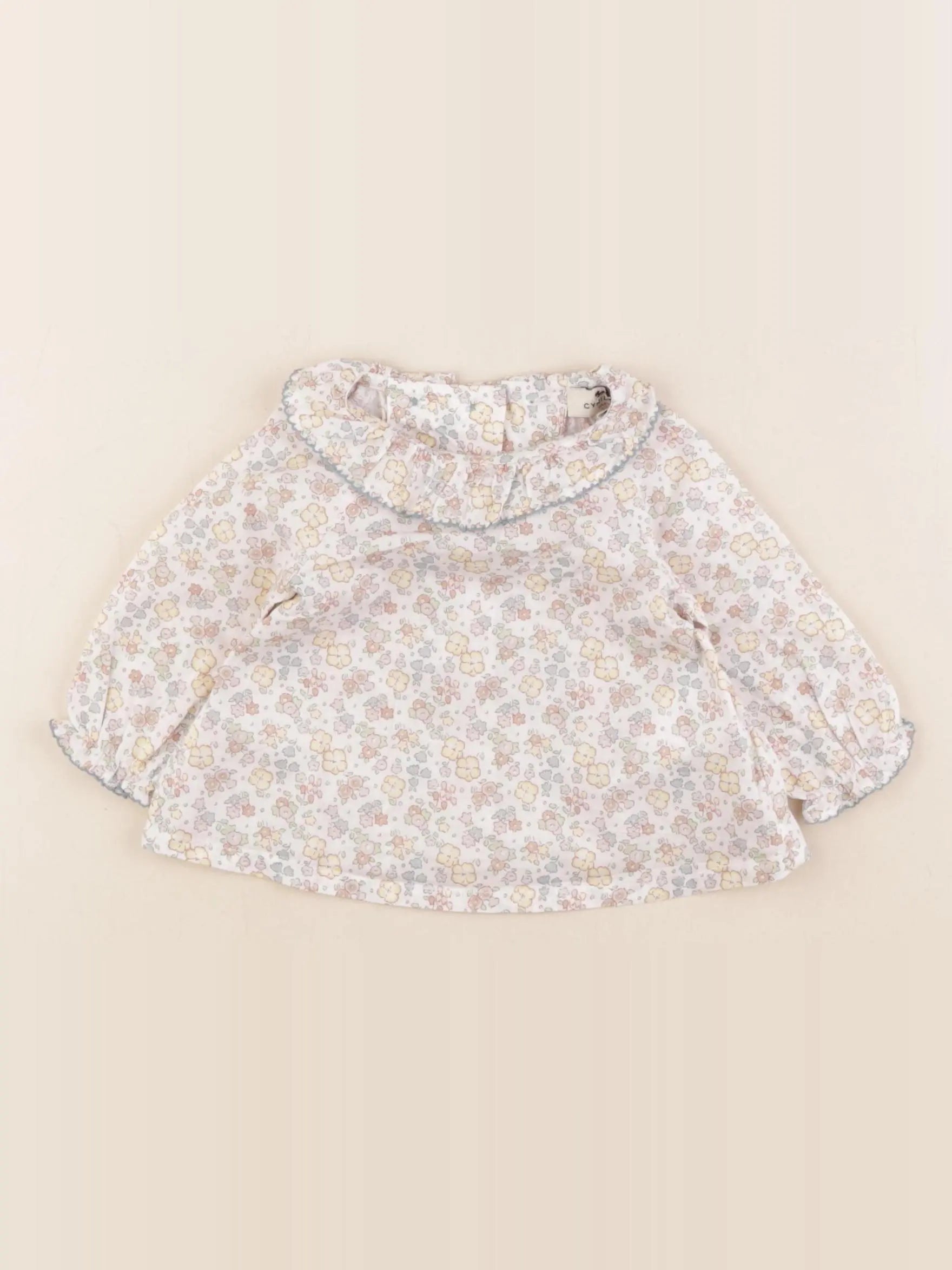 Cyrillus - blouse multicolore - 3 mois
