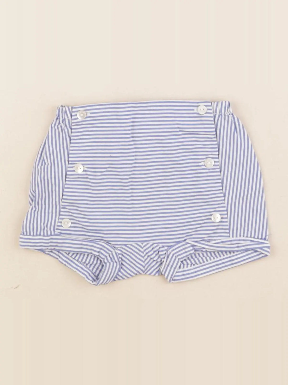 Jacadi - bloomer blanc, bleu - 6 mois