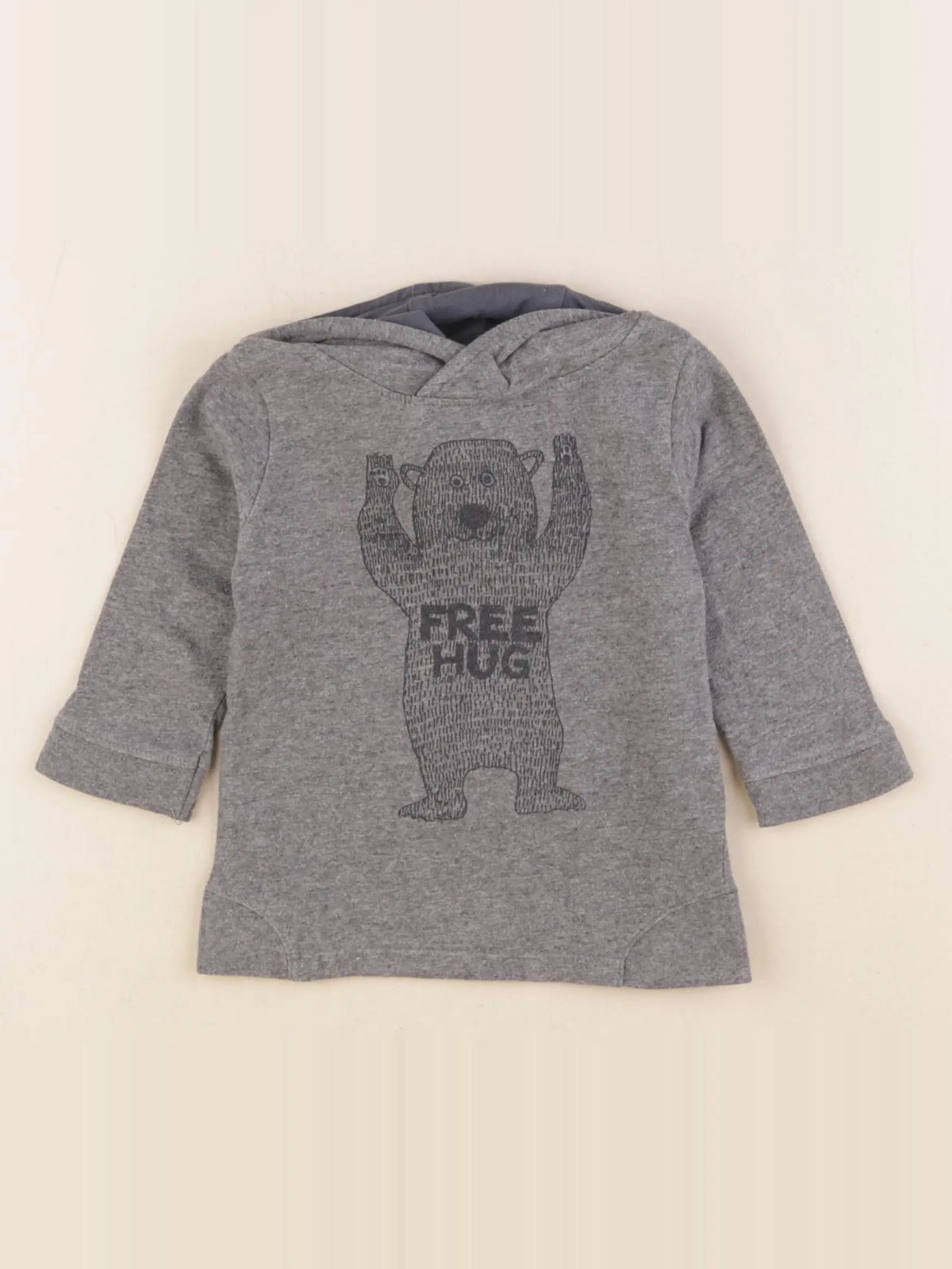 Tape à l'oeil - tee-shirt gris - 6 mois