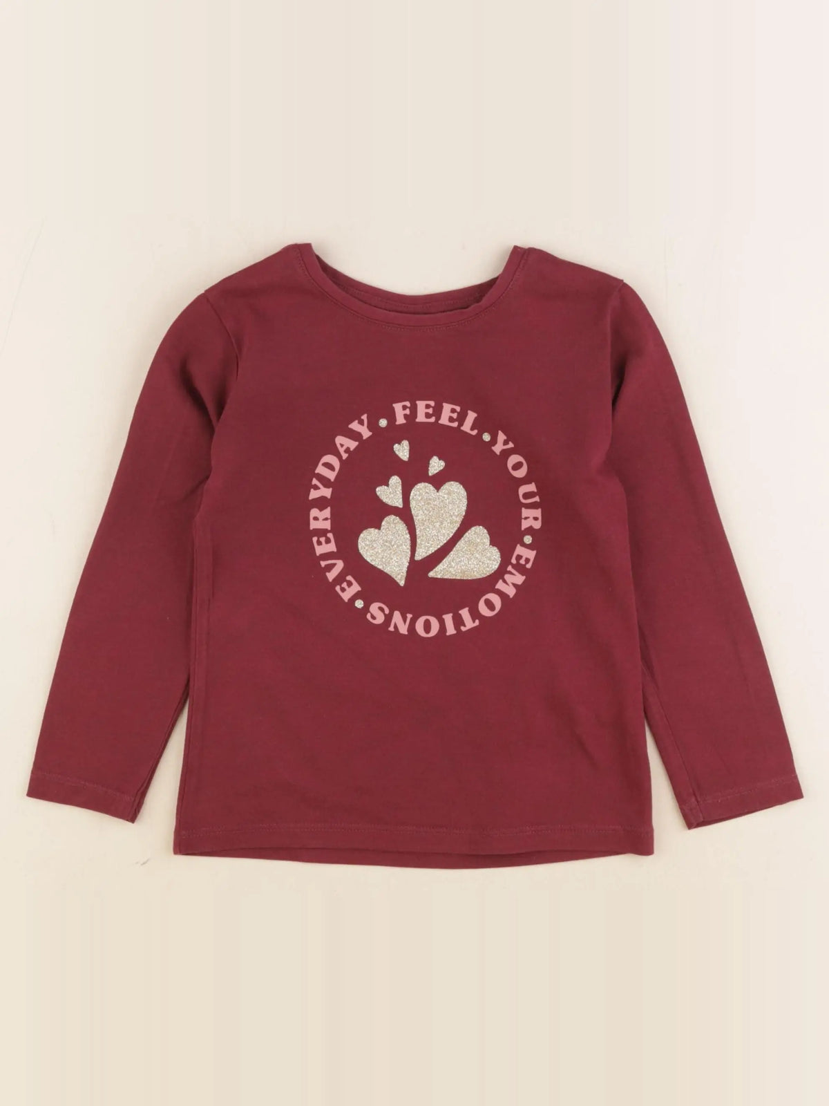 Tape à l'oeil - tee-shirt rouge - 3 ans
