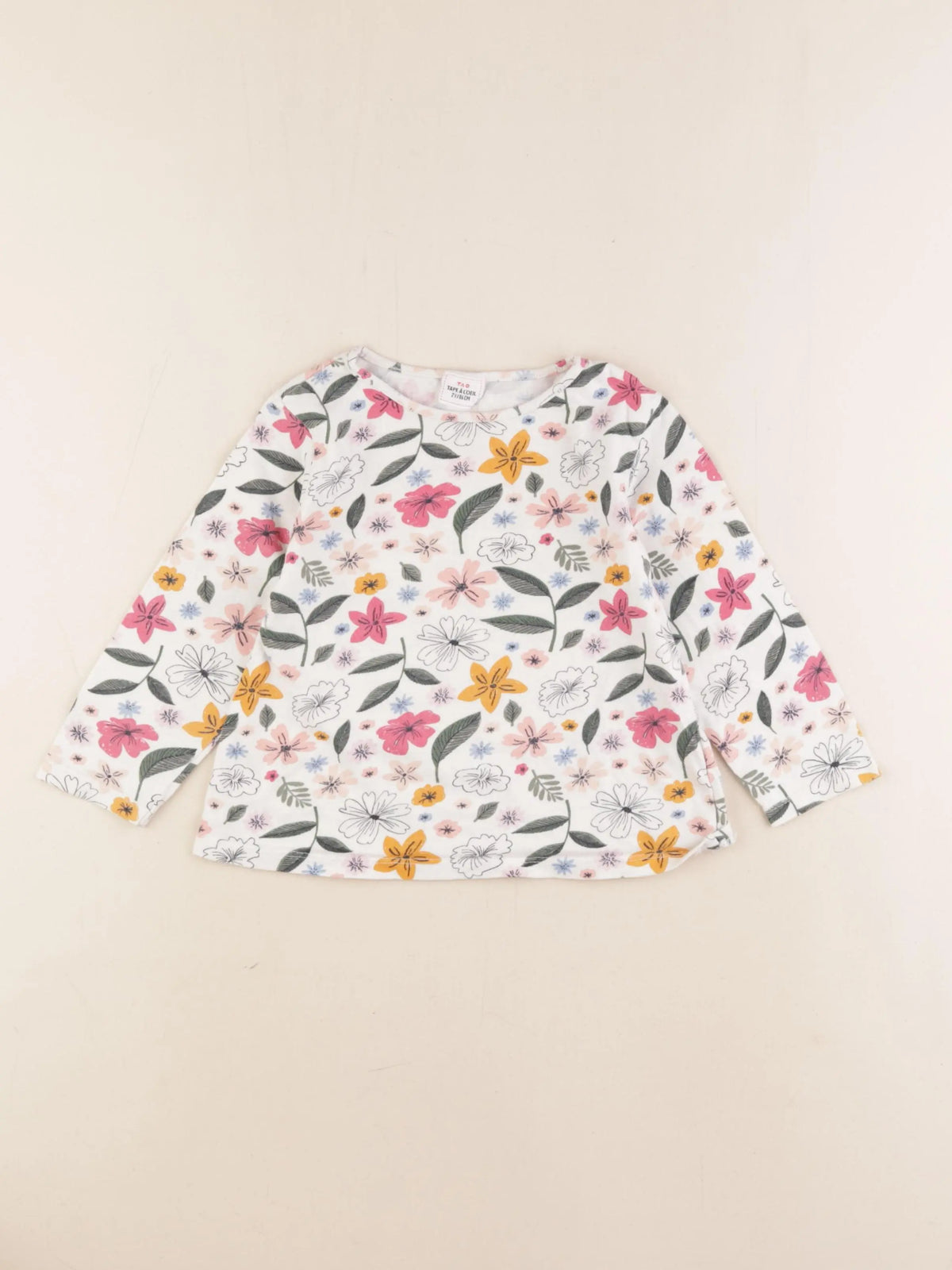 Tape à l'oeil - tee-shirt multicolore - 2 ans