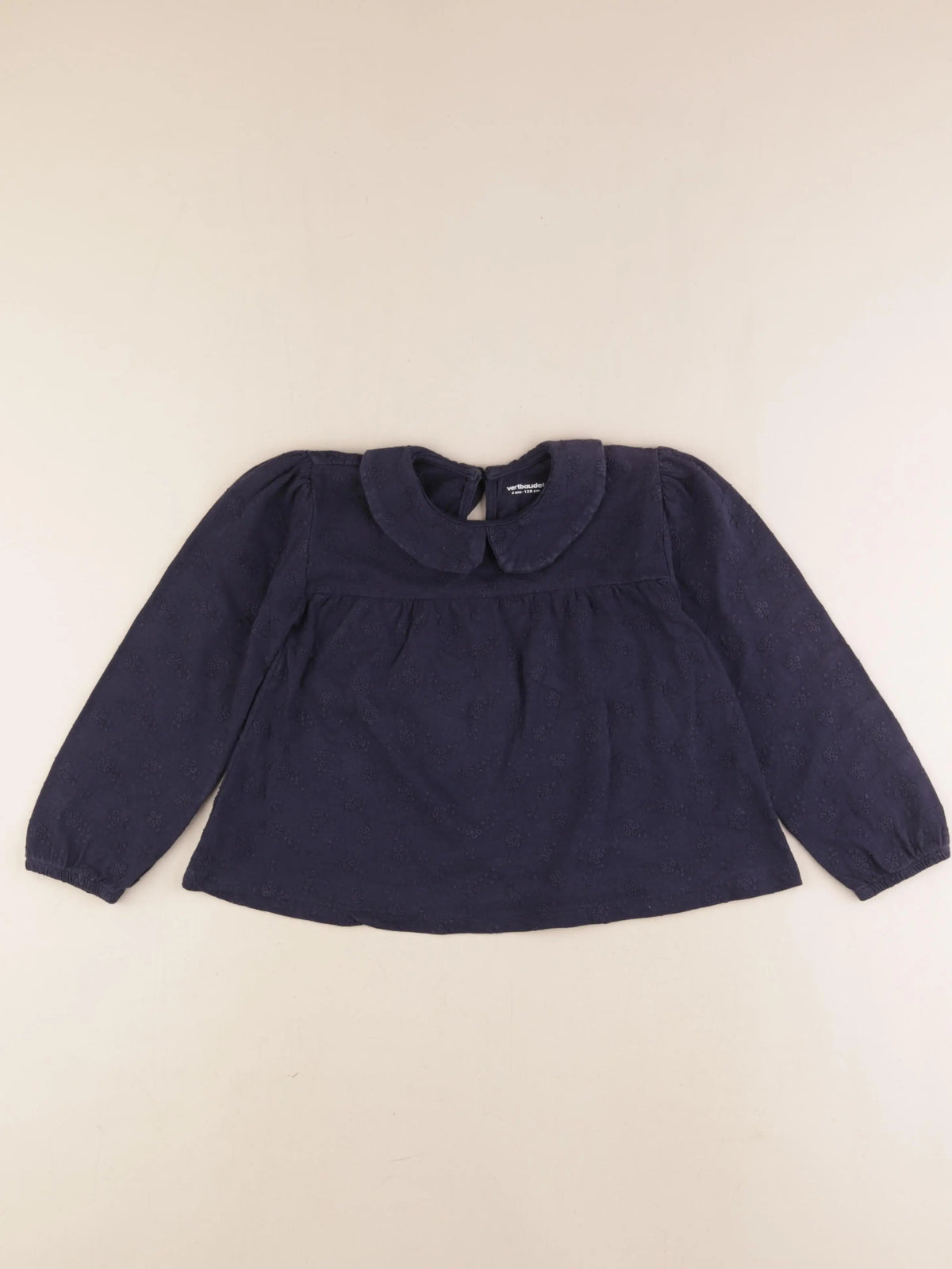 Vertbaudet - tee-shirt bleu - 8 ans