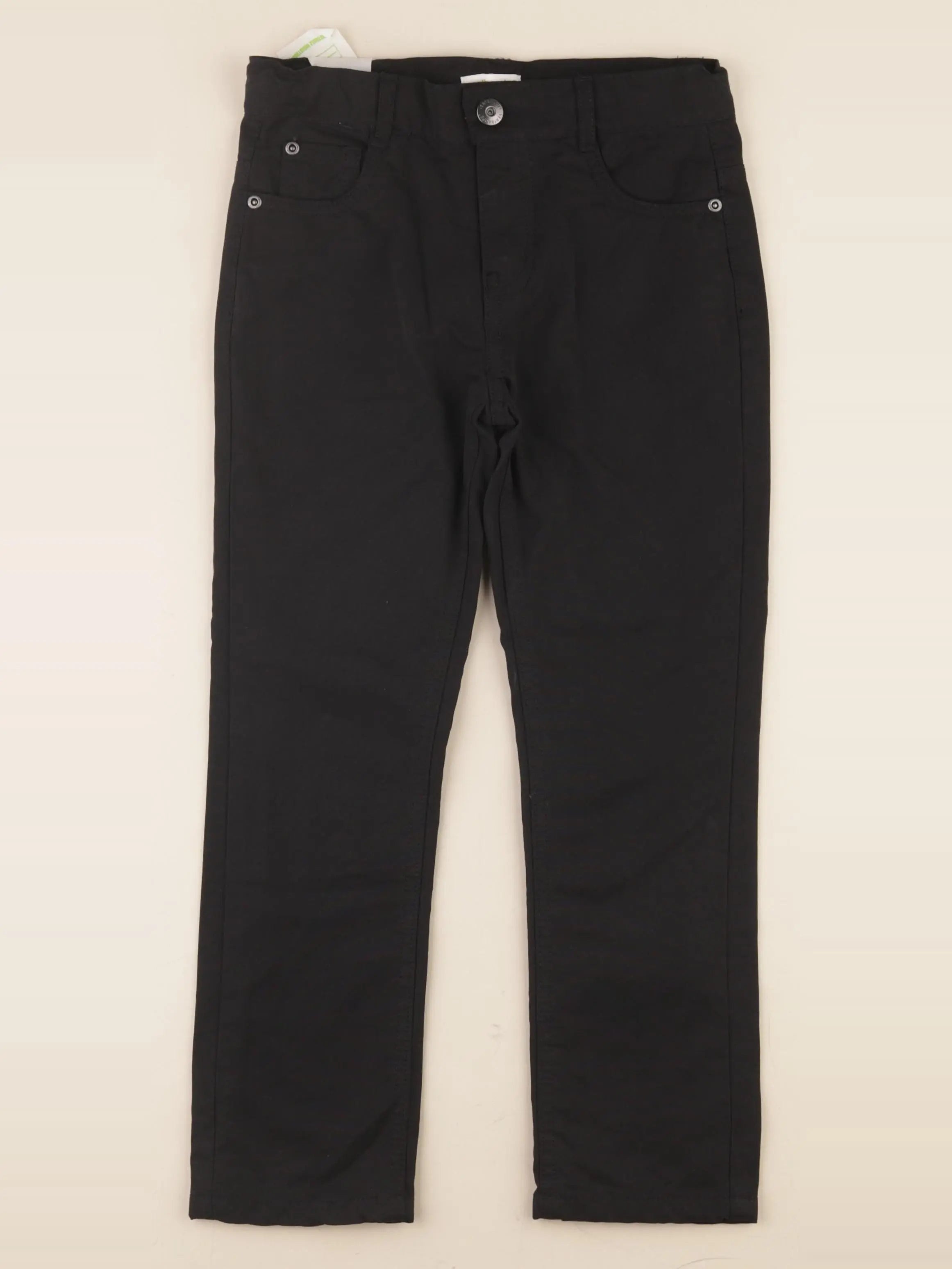 Vertbaudet - pantalon doublé noir - 7 ans