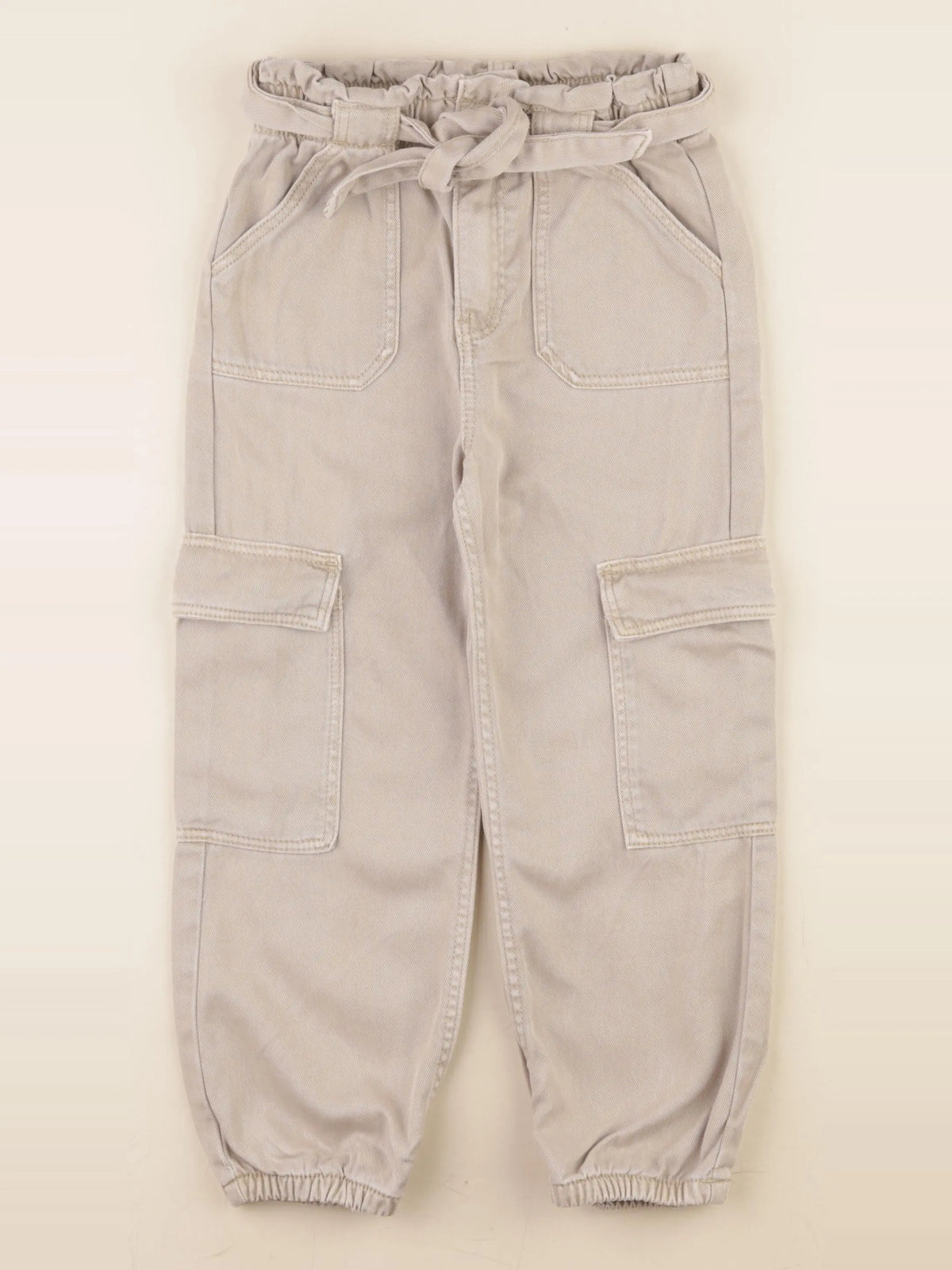Vertbaudet - pantalon beige - 6 ans