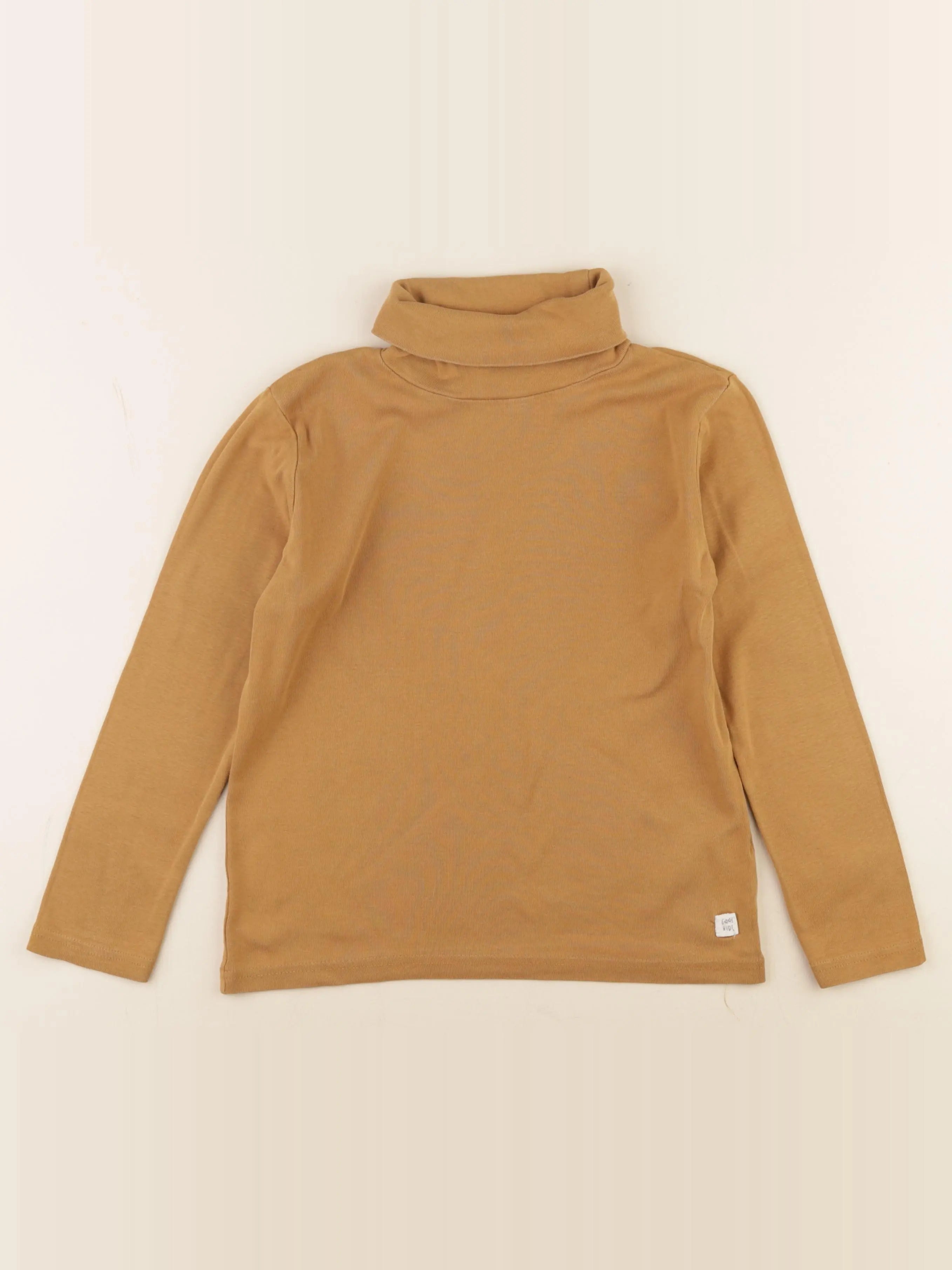 Vertbaudet - sous-pull marron - 10 ans