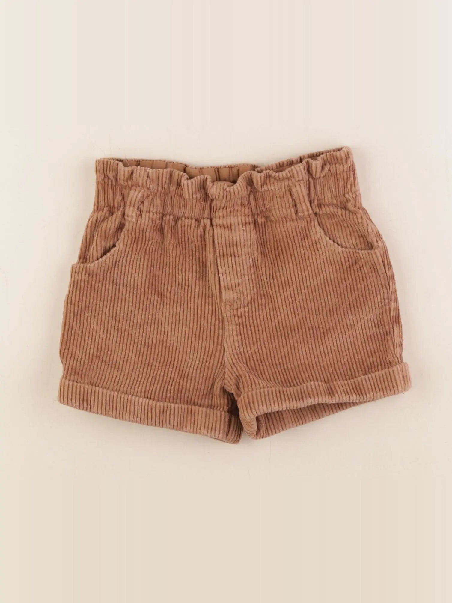 Cyrillus - short marron - 18 mois