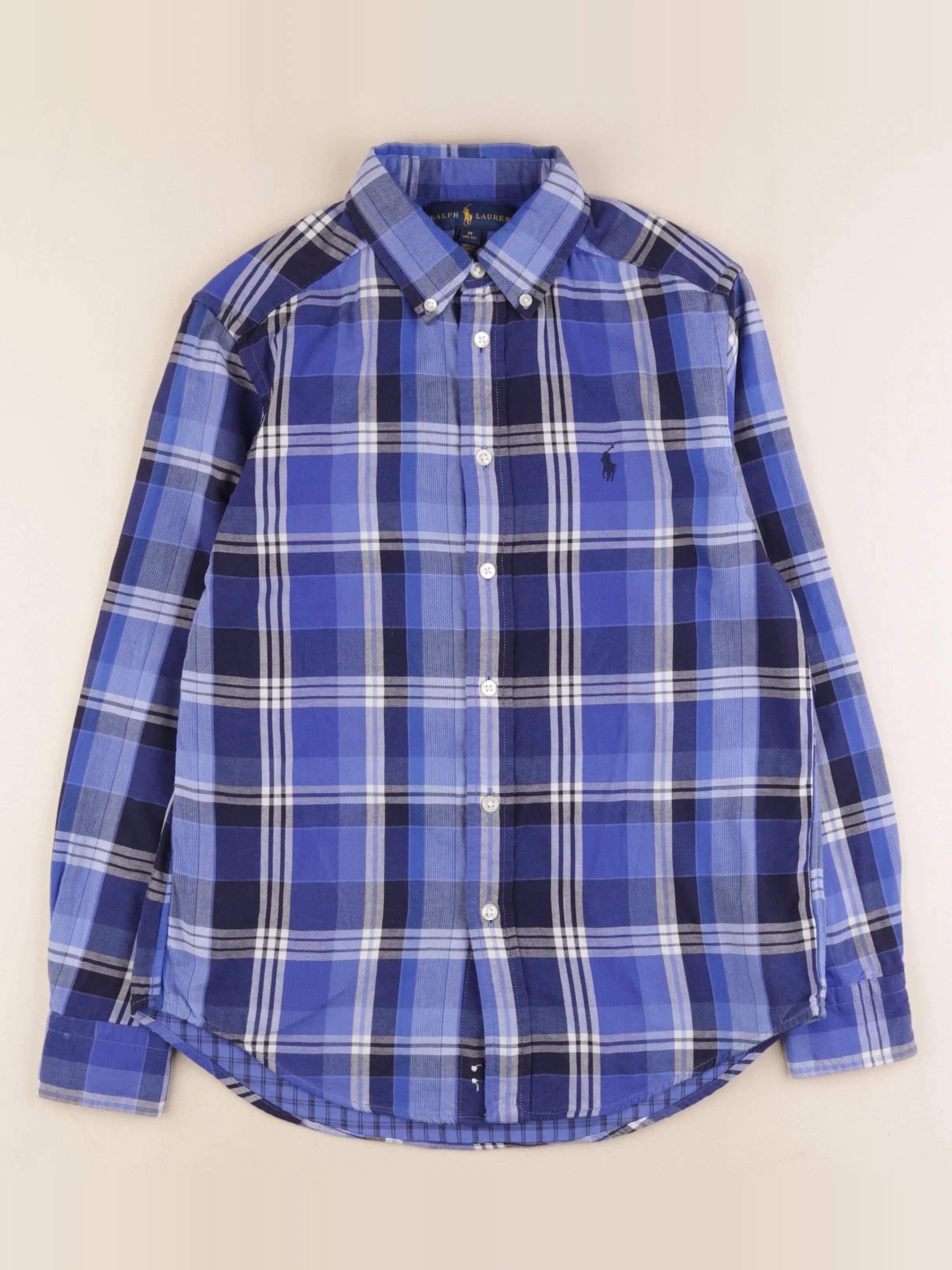 Ralph Lauren - chemise bleu - 10/12 ans