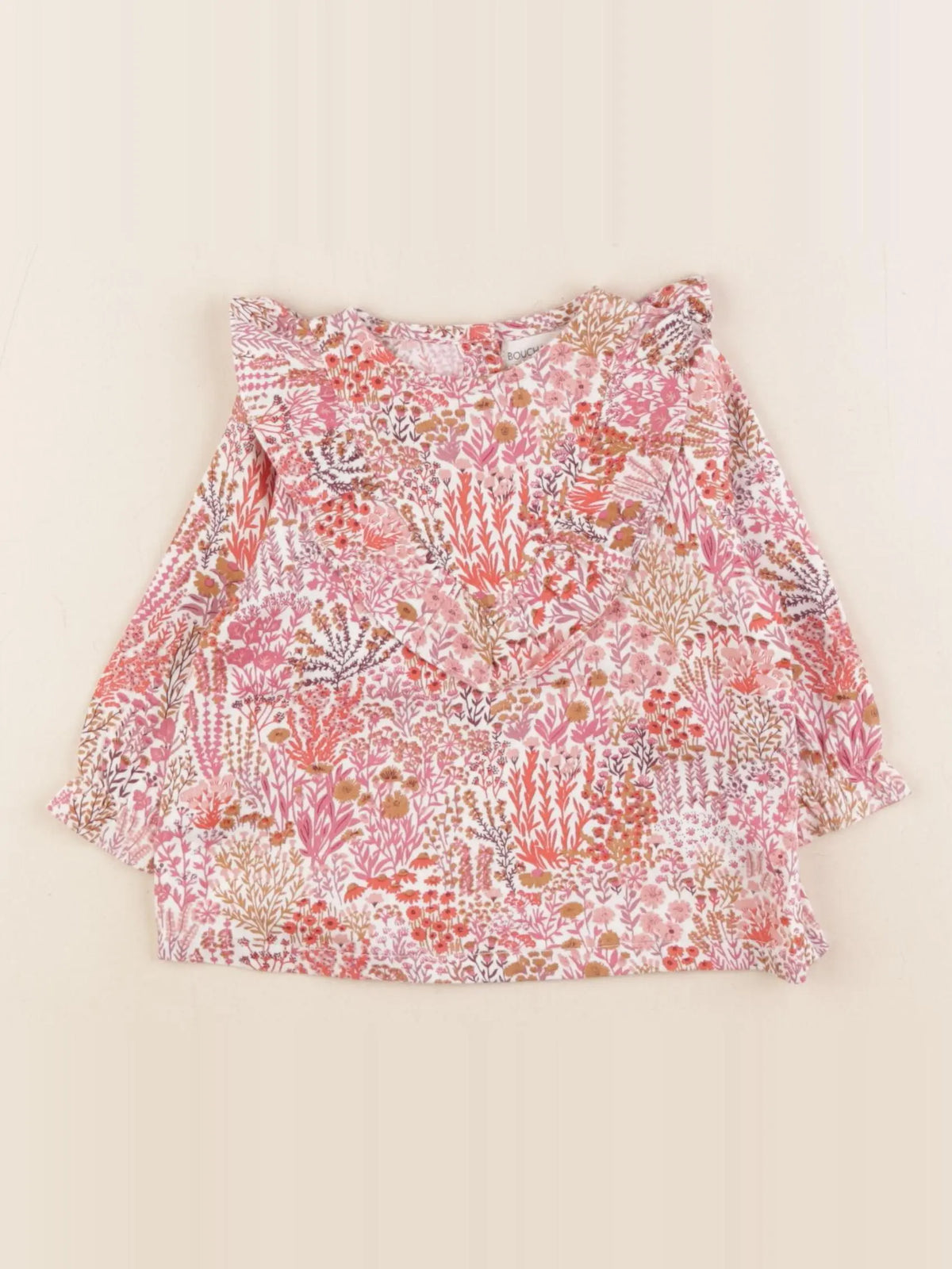 Bouchara - blouse multicolore - 6 mois