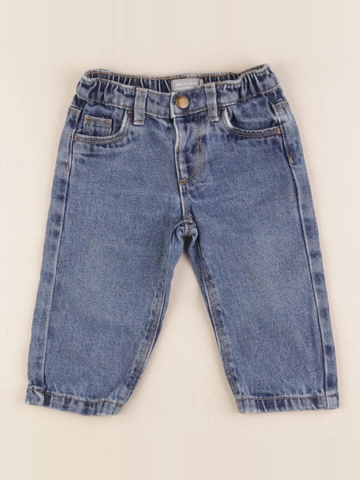 Boutchou - jean bleu - 9 mois