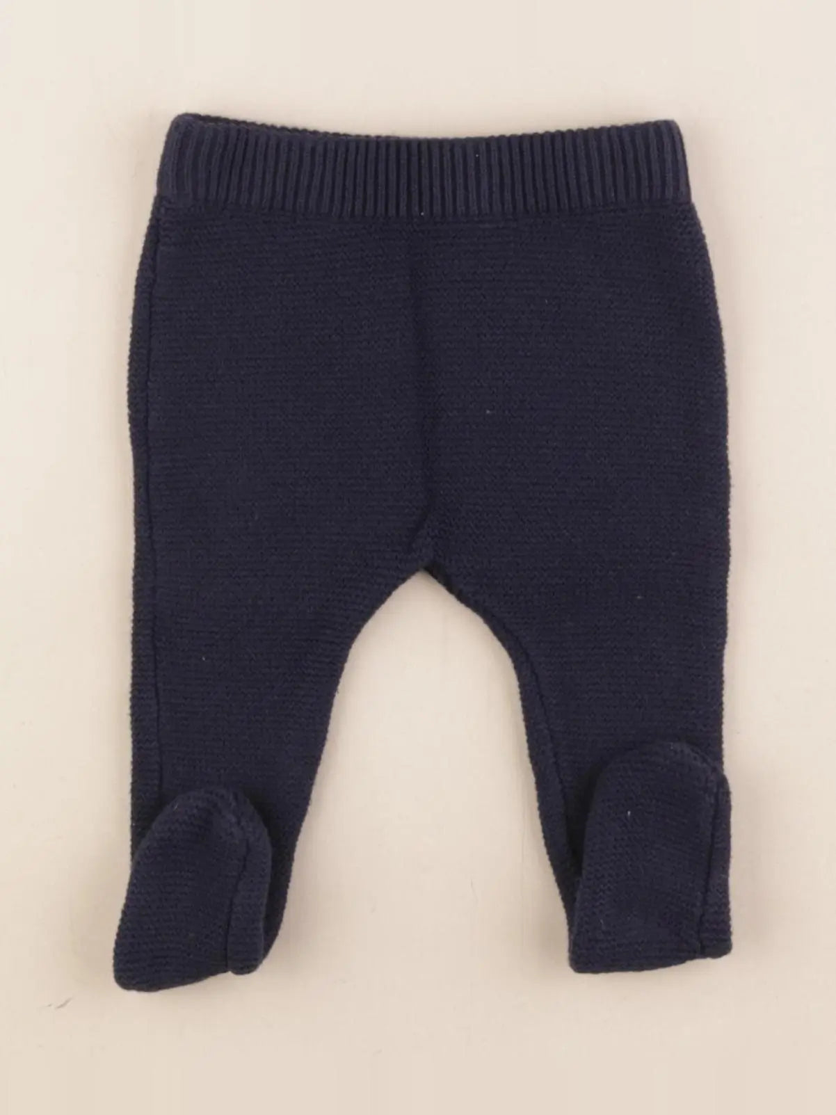 Vertbaudet - legging bleu - 6 mois