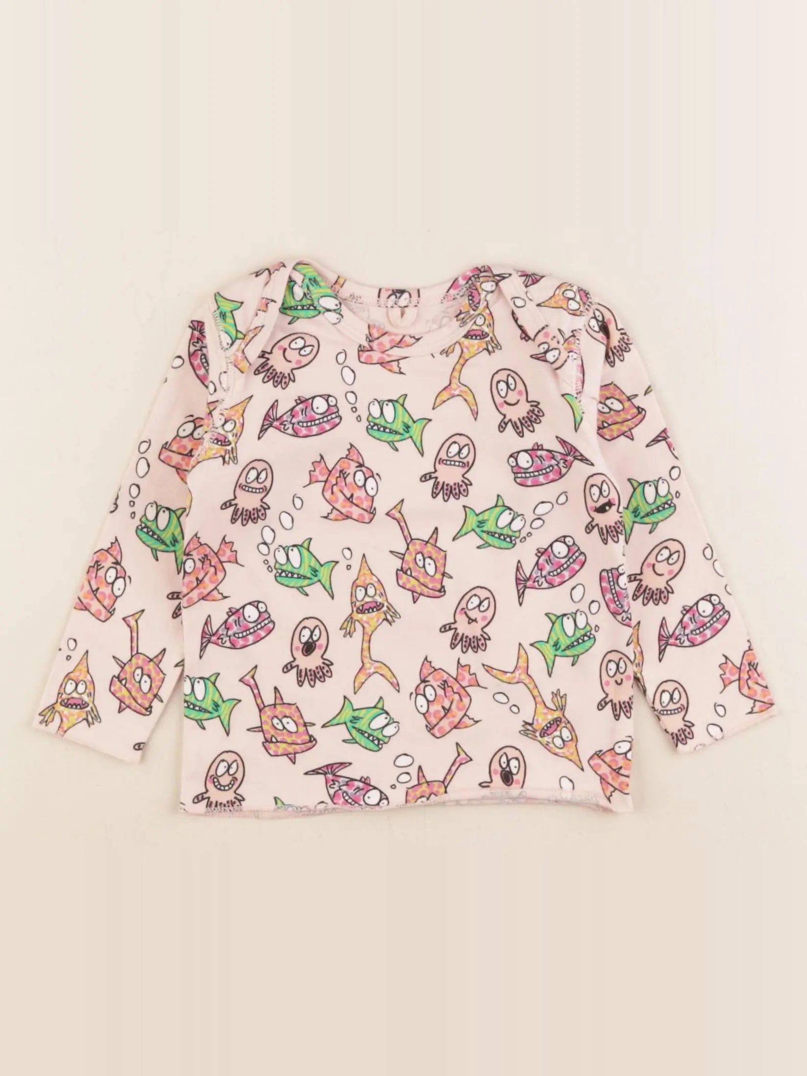 Stella McCartney Kids - tee-shirt rose - 6 mois