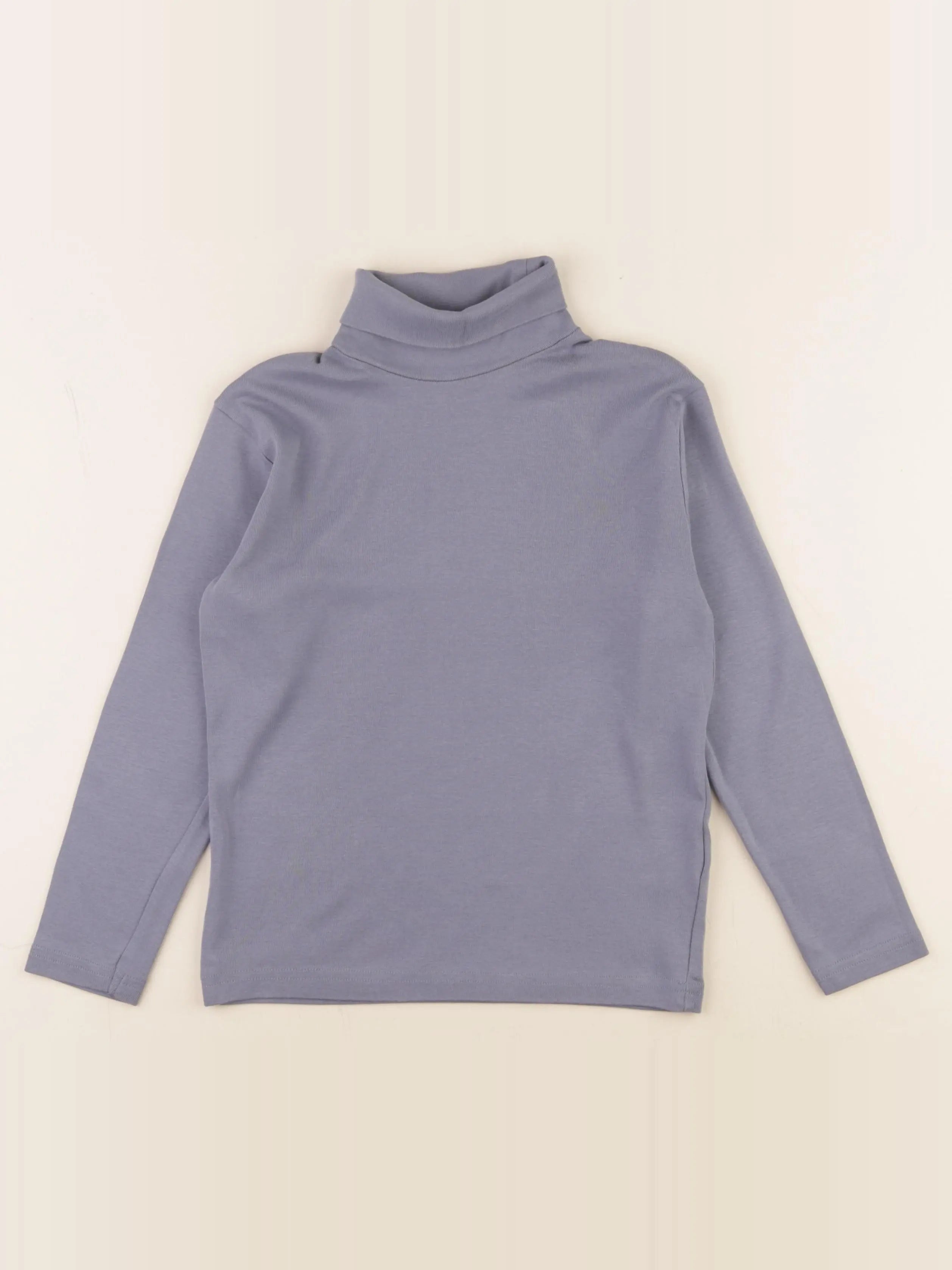 Vertbaudet - sous-pull bleu - 8 ans