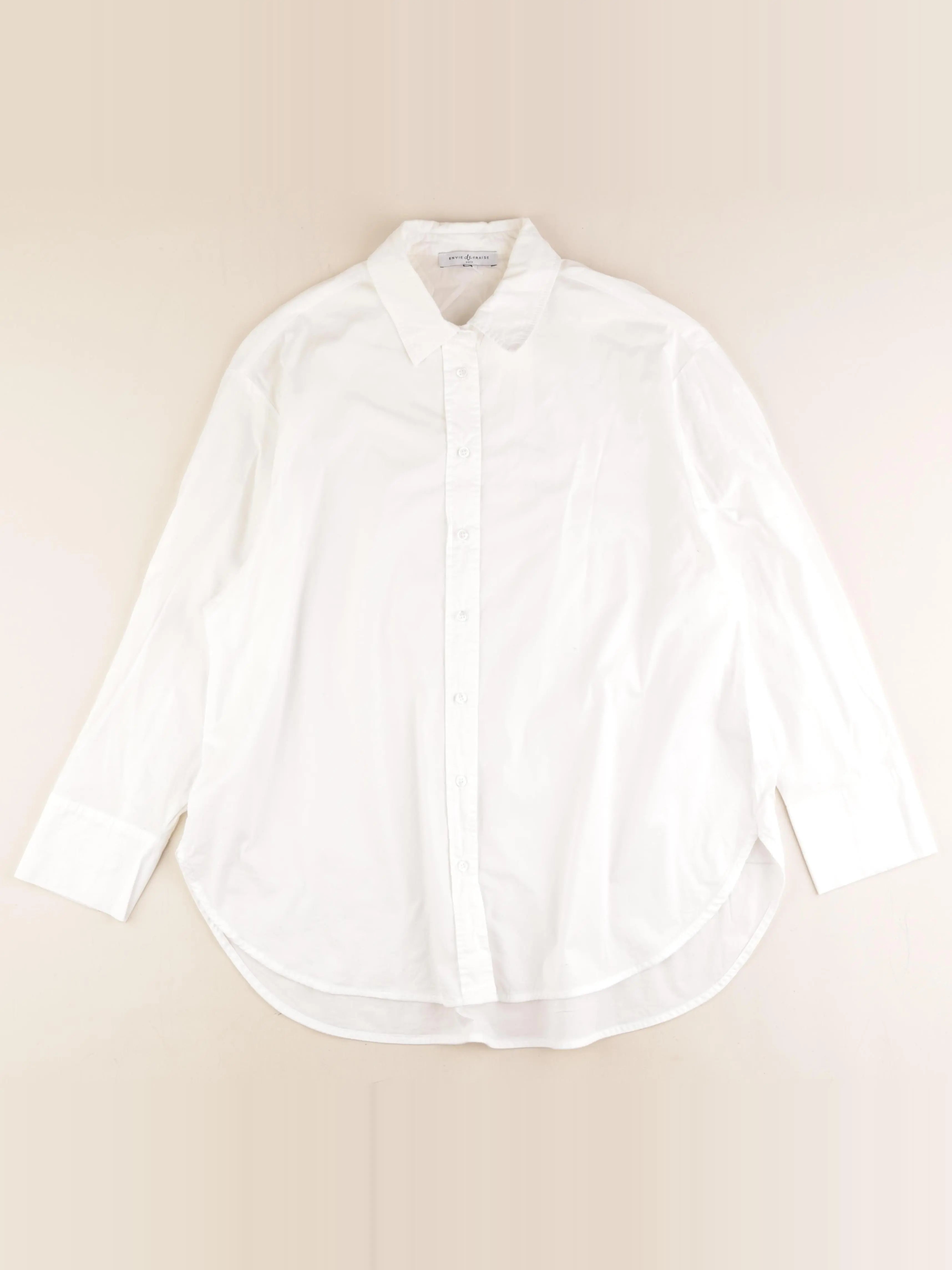 Envie de fraise - chemise allaitement, grossesse blanc - 36 à 38