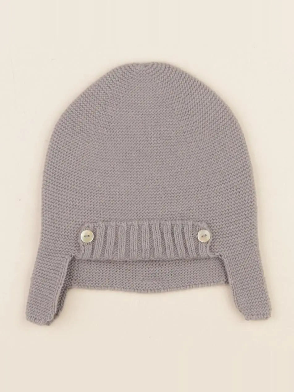 Little Celebs - bonnet gris - 6/12 mois