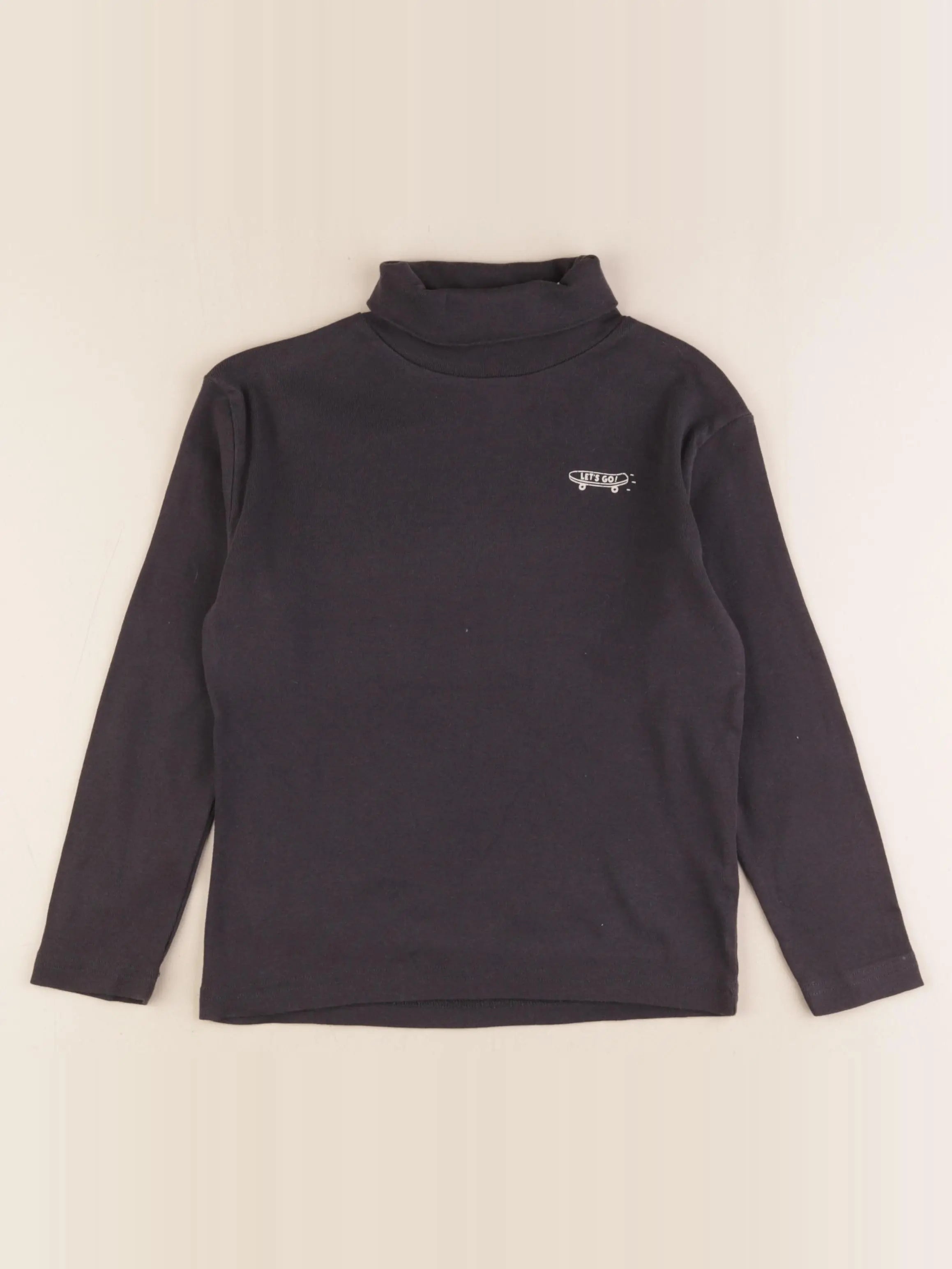 Vertbaudet - sous-pull noir - 6 ans