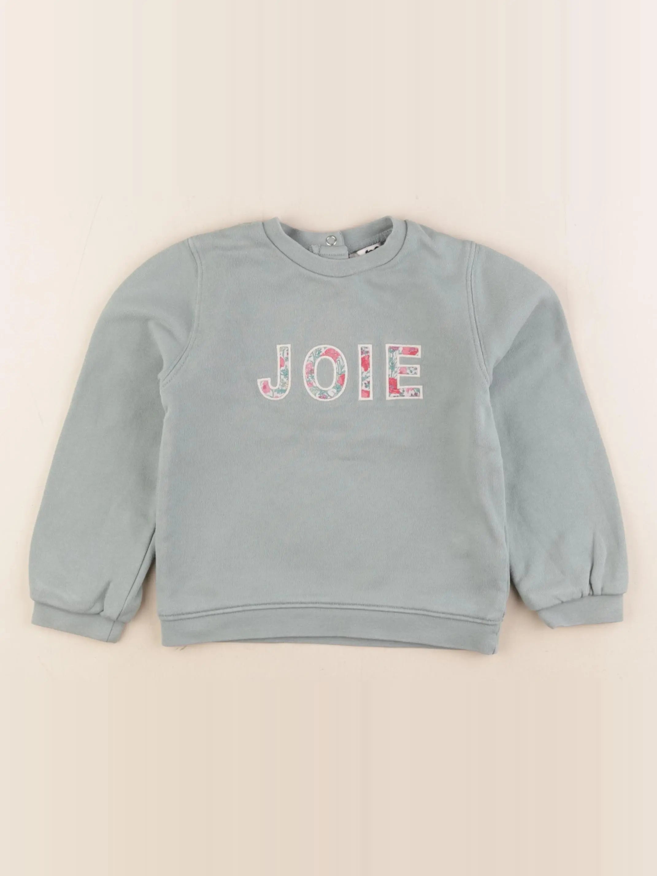 Cyrillus - sweat bleu - 3 ans