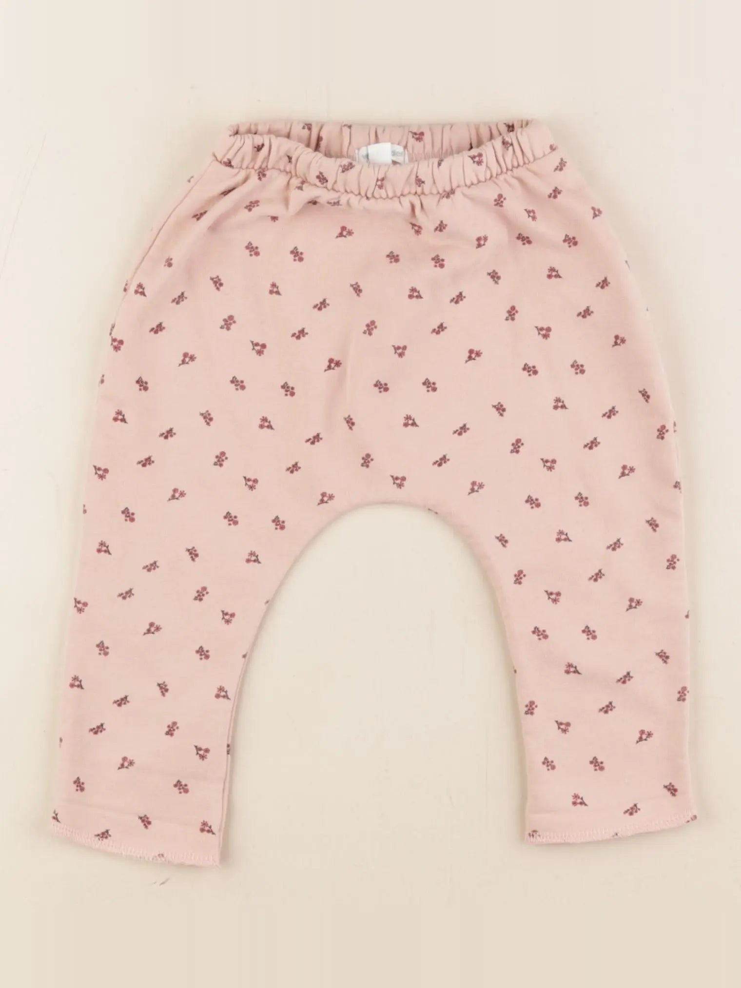 Vertbaudet - sarouel rose - 6 mois
