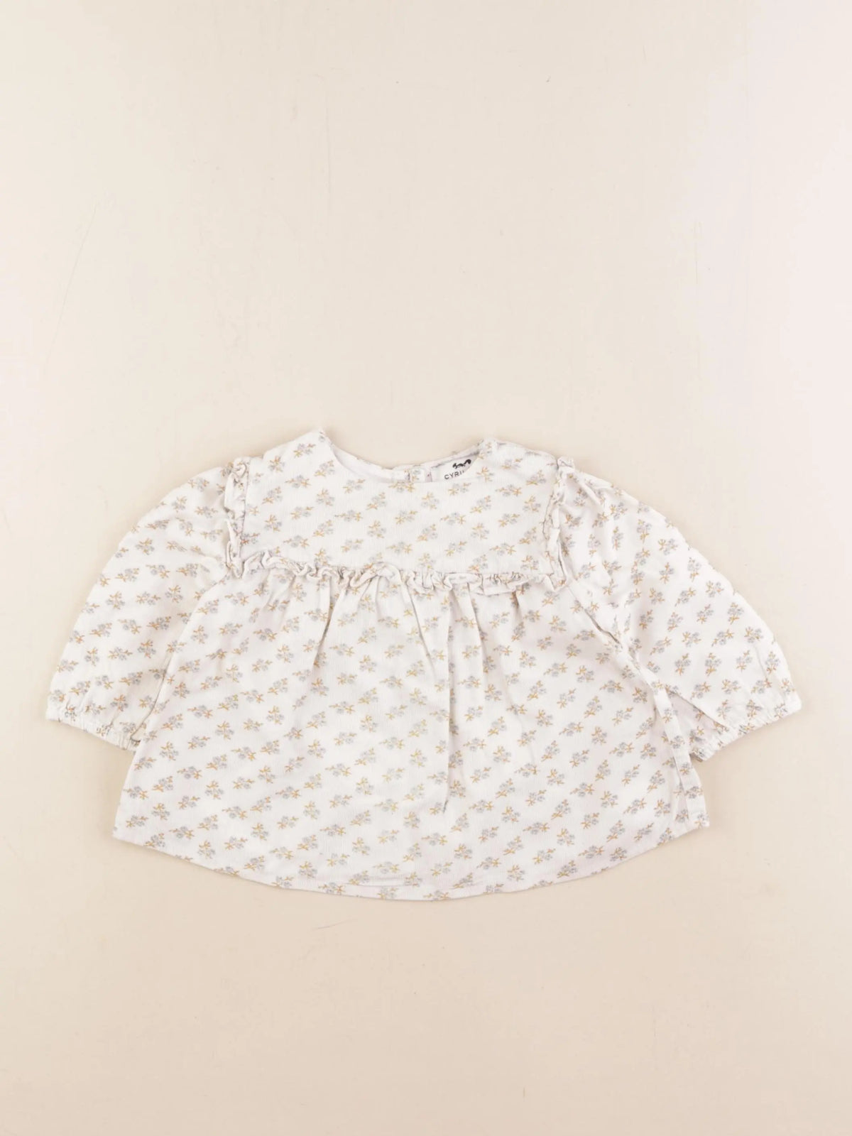Cyrillus - blouse blanc - 6 mois