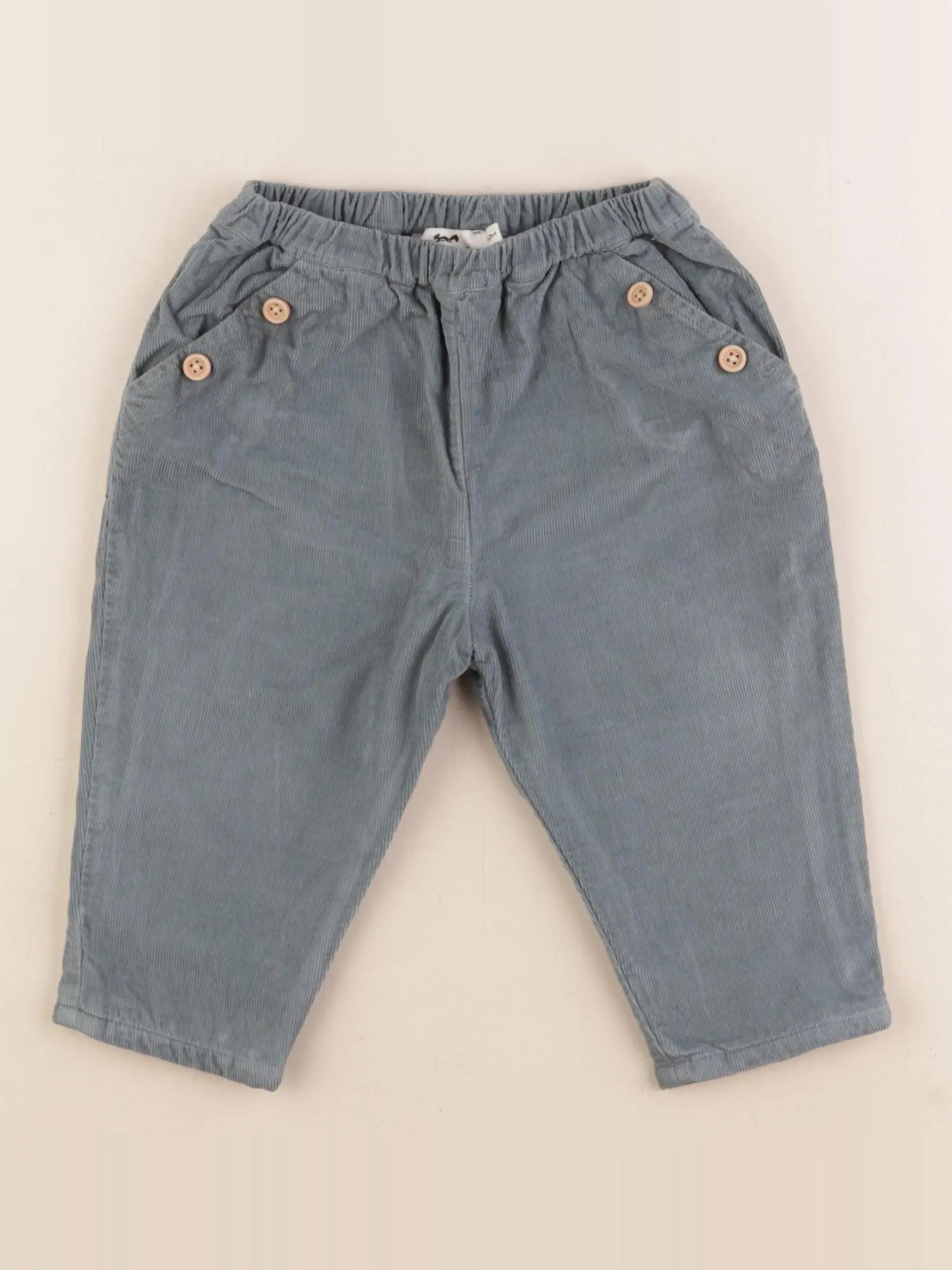 Cyrillus - pantalon vert - 12 mois