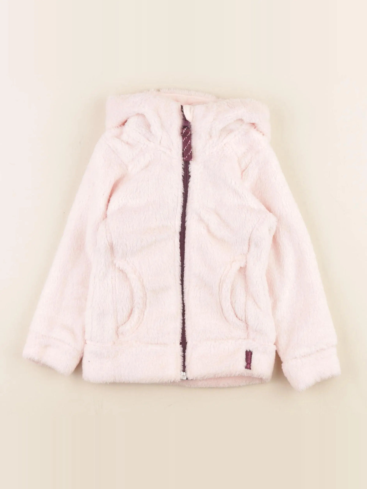 Decathlon ski - polaire rose - 2 ans