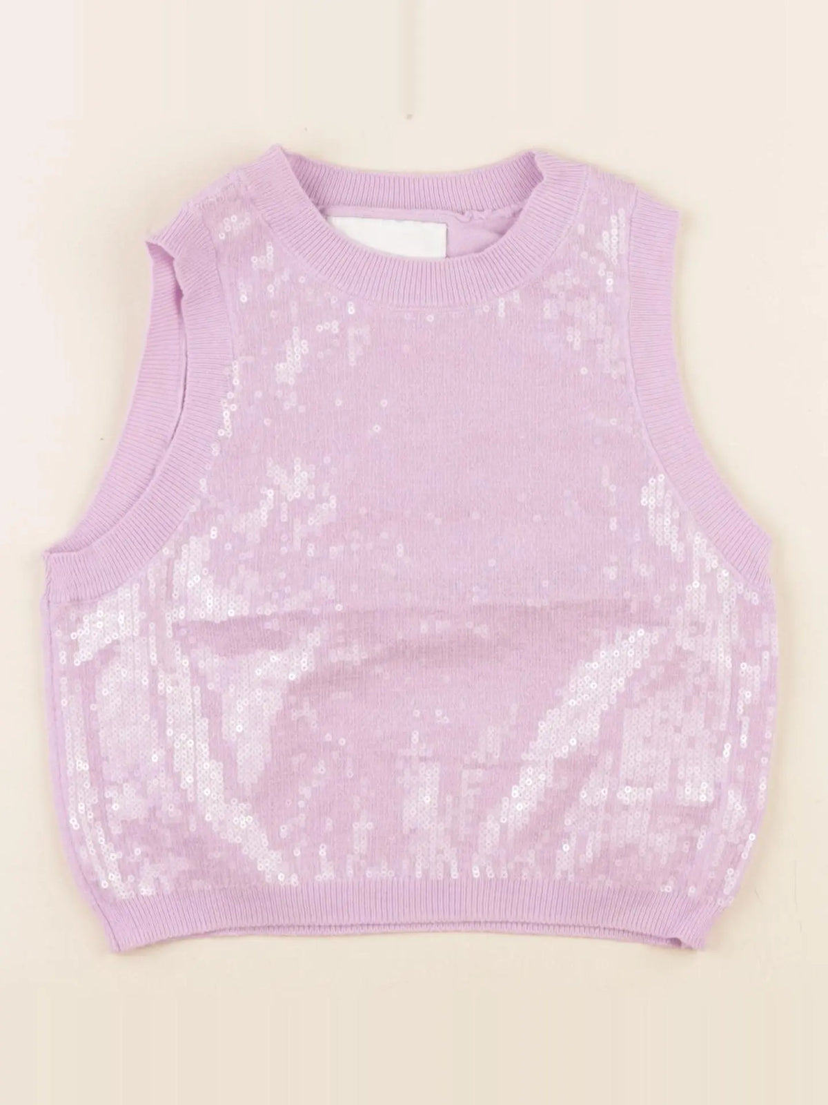Zara - débardeur court violet - 11/12 ans