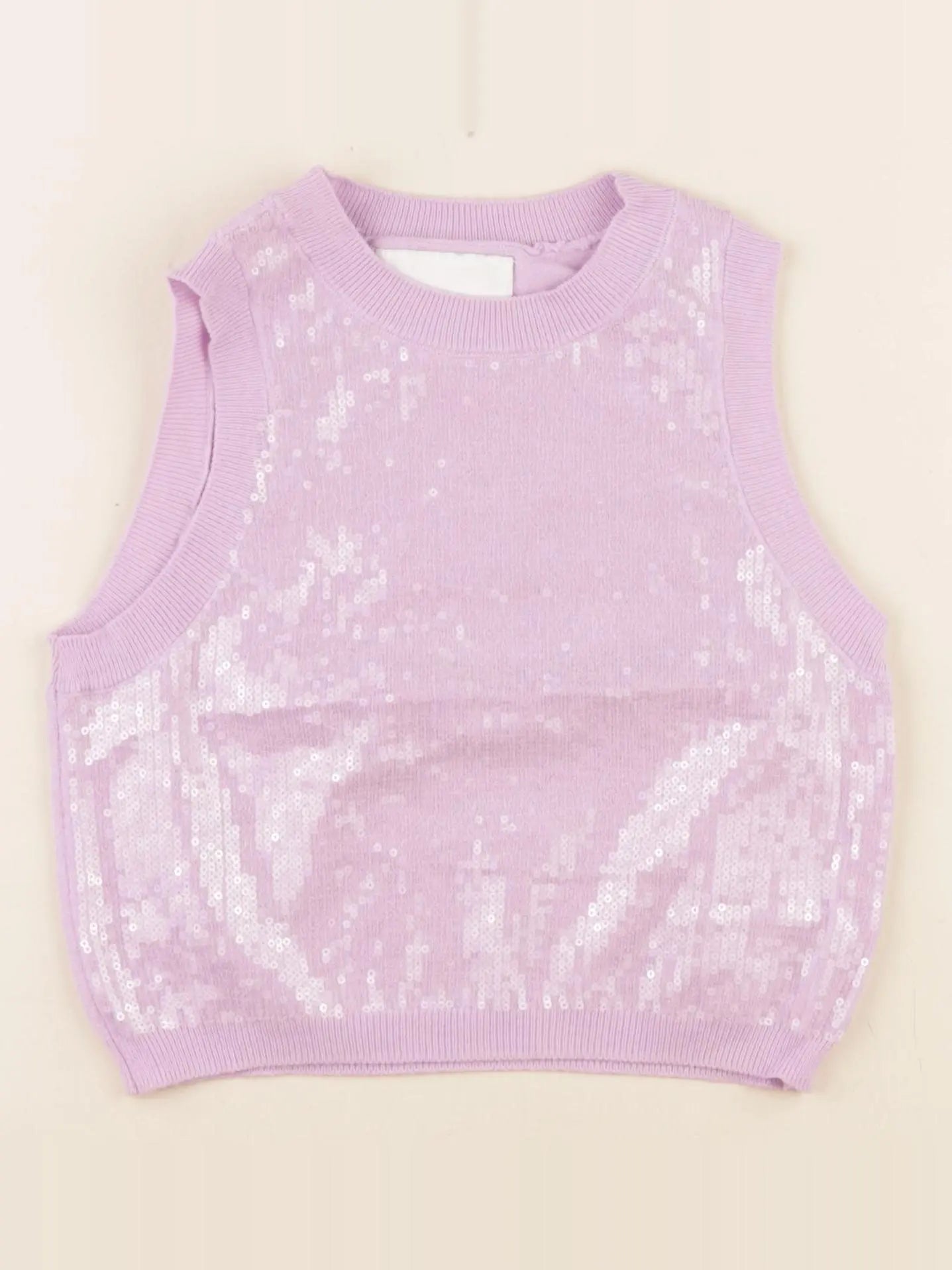 Zara - débardeur court violet - 11/12 ans