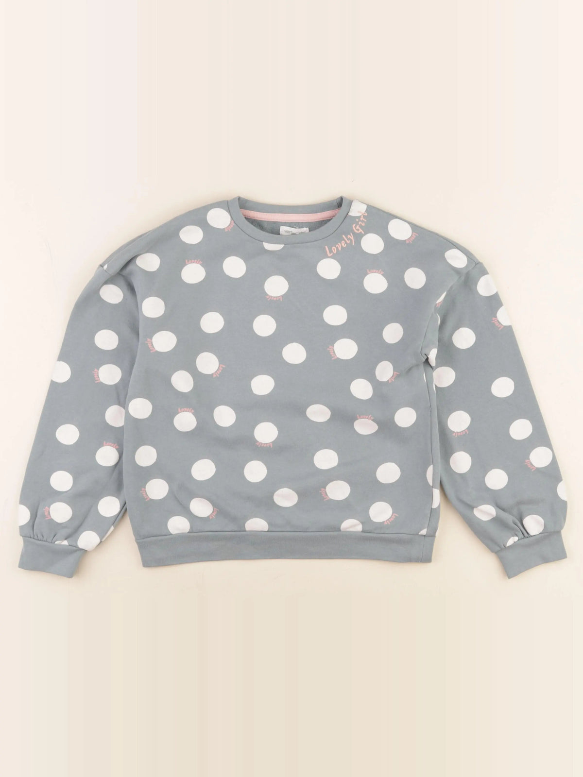 Vertbaudet - sweat vert - 8 ans