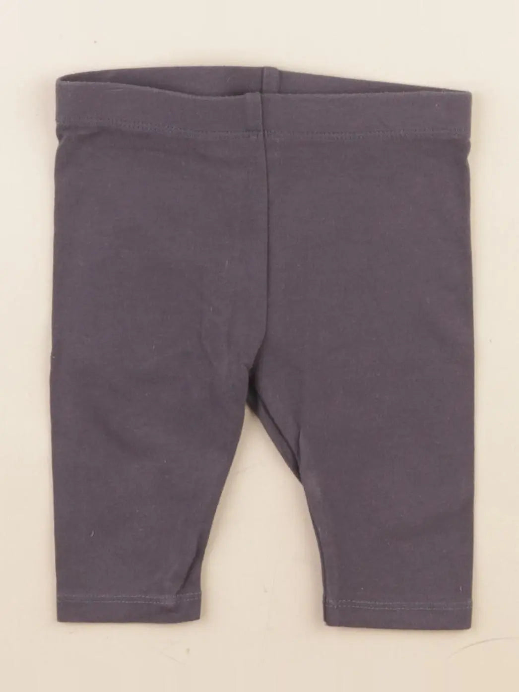 Vertbaudet - legging court gris - 12 mois