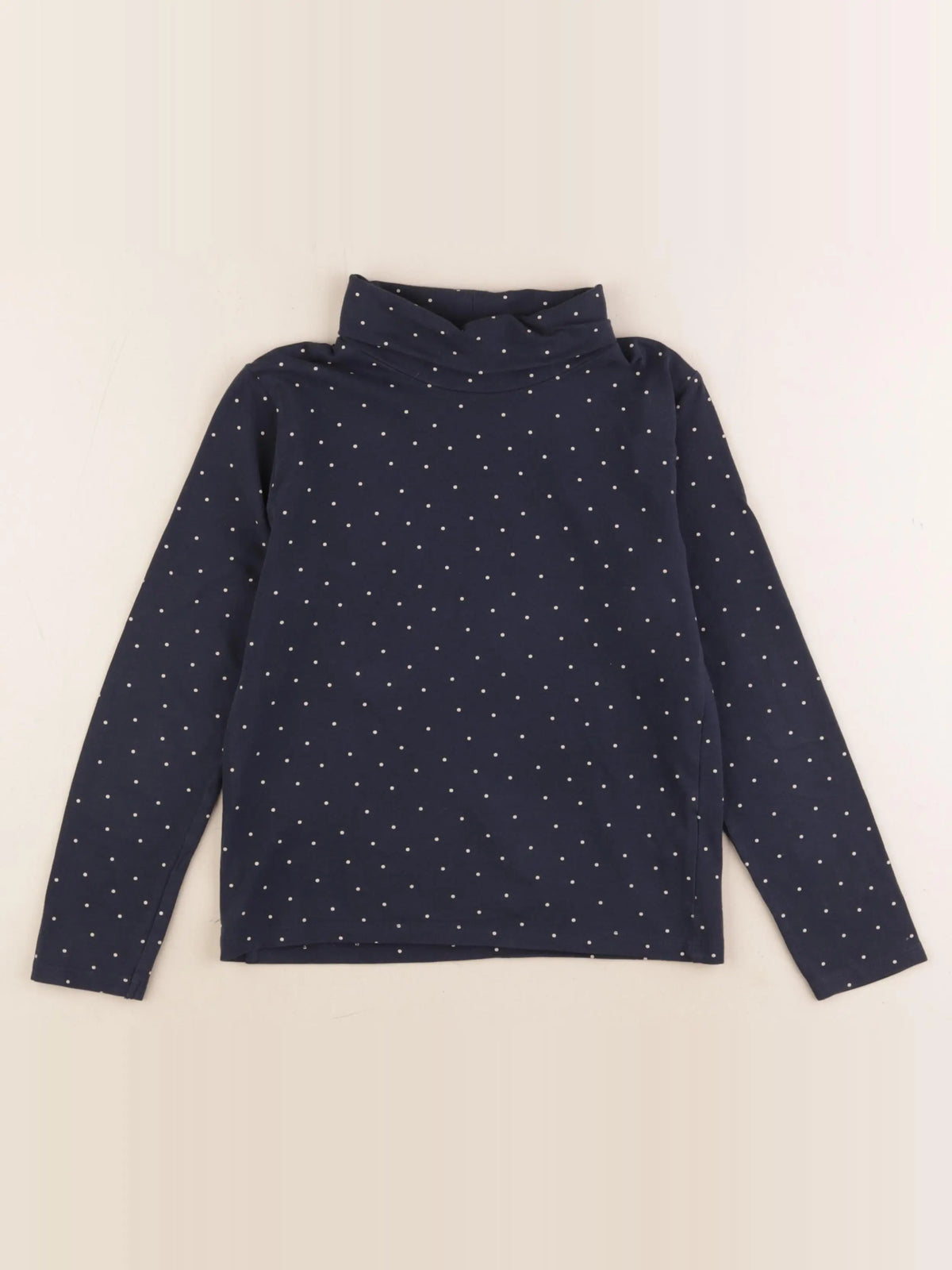 Vertbaudet - sous-pull bleu - 8 ans