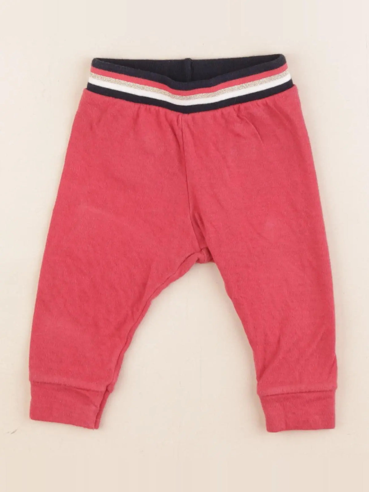Petit Bateau - legging rose, or - 6 mois