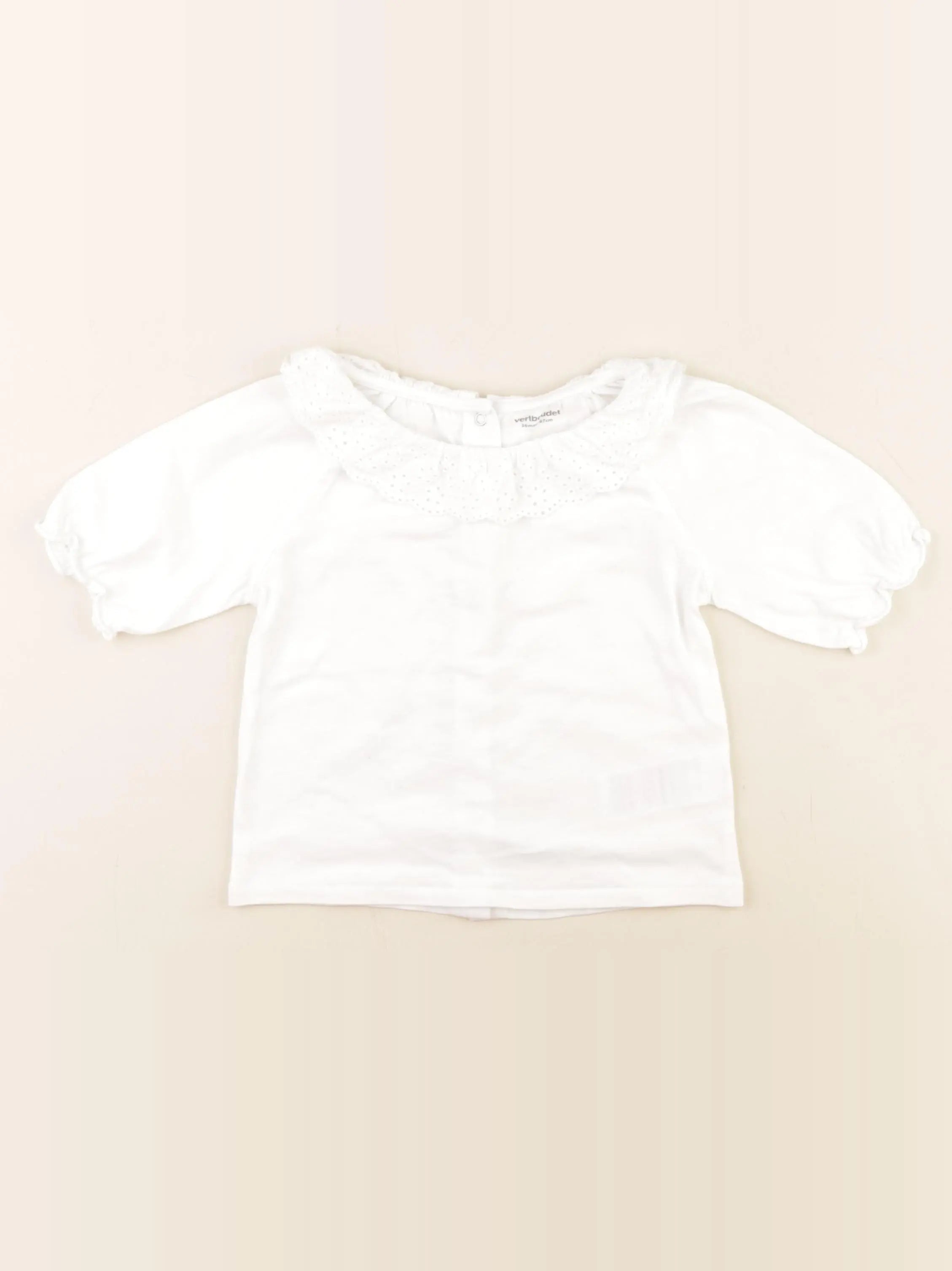 Vertbaudet - tee-shirt blanc - 36 mois
