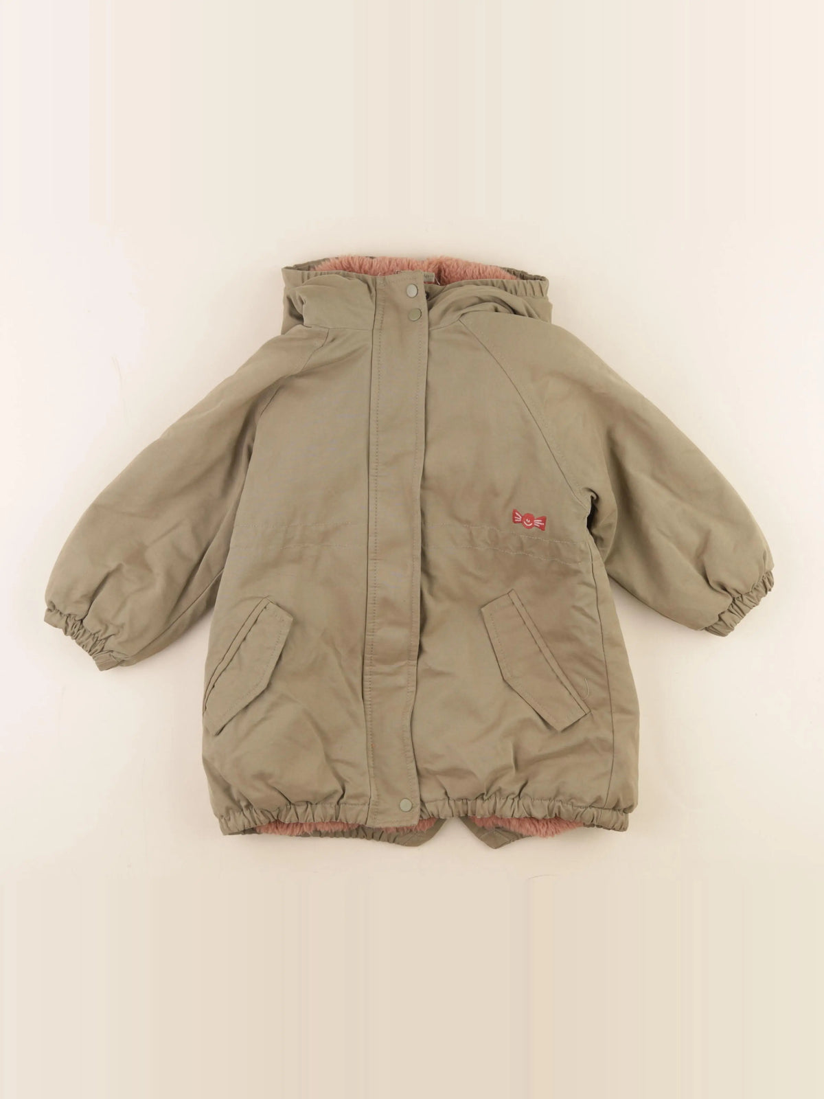Vertbaudet - parka vert - 5 ans