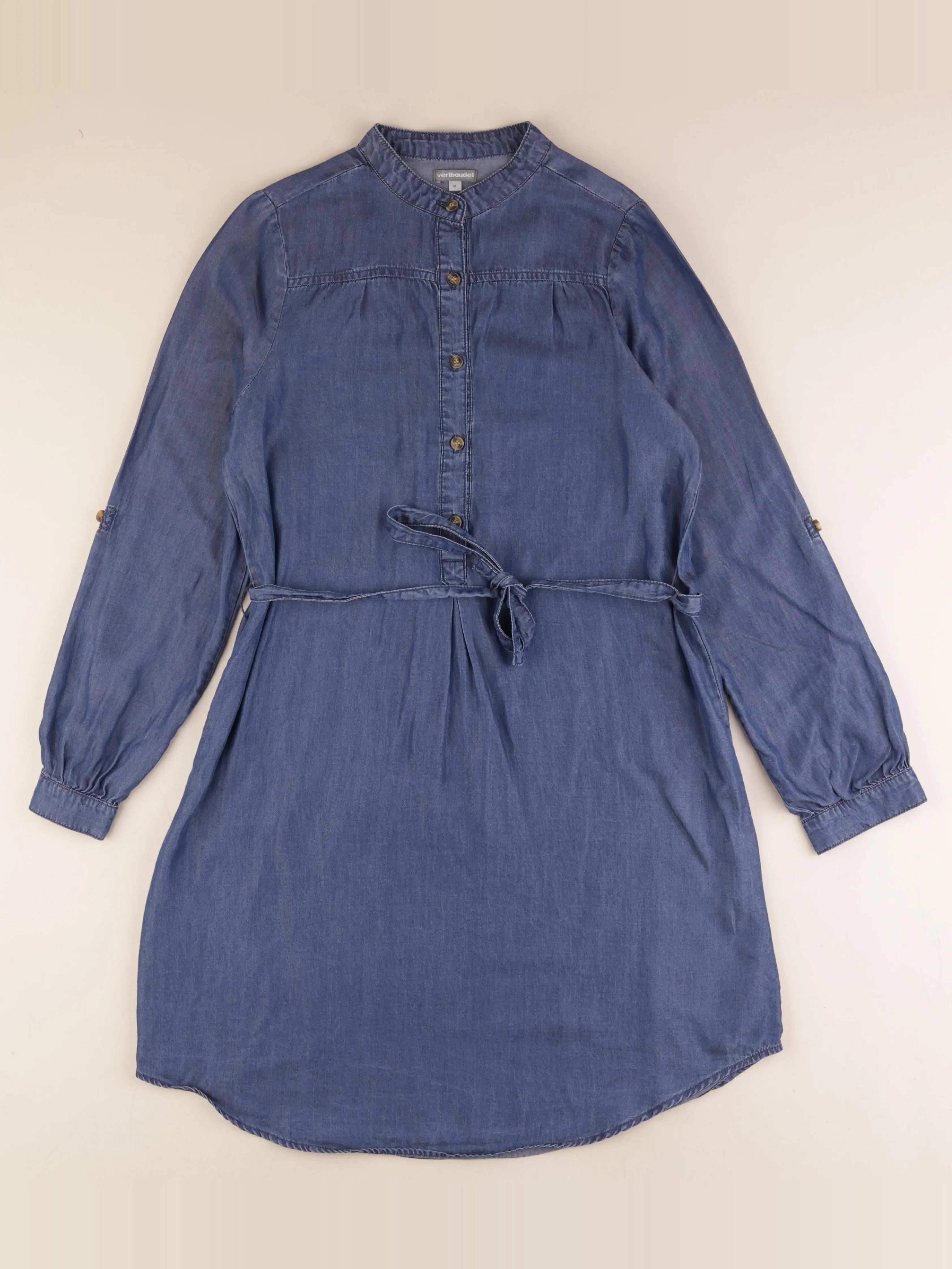 Vertbaudet - robe grossesse bleu - 34