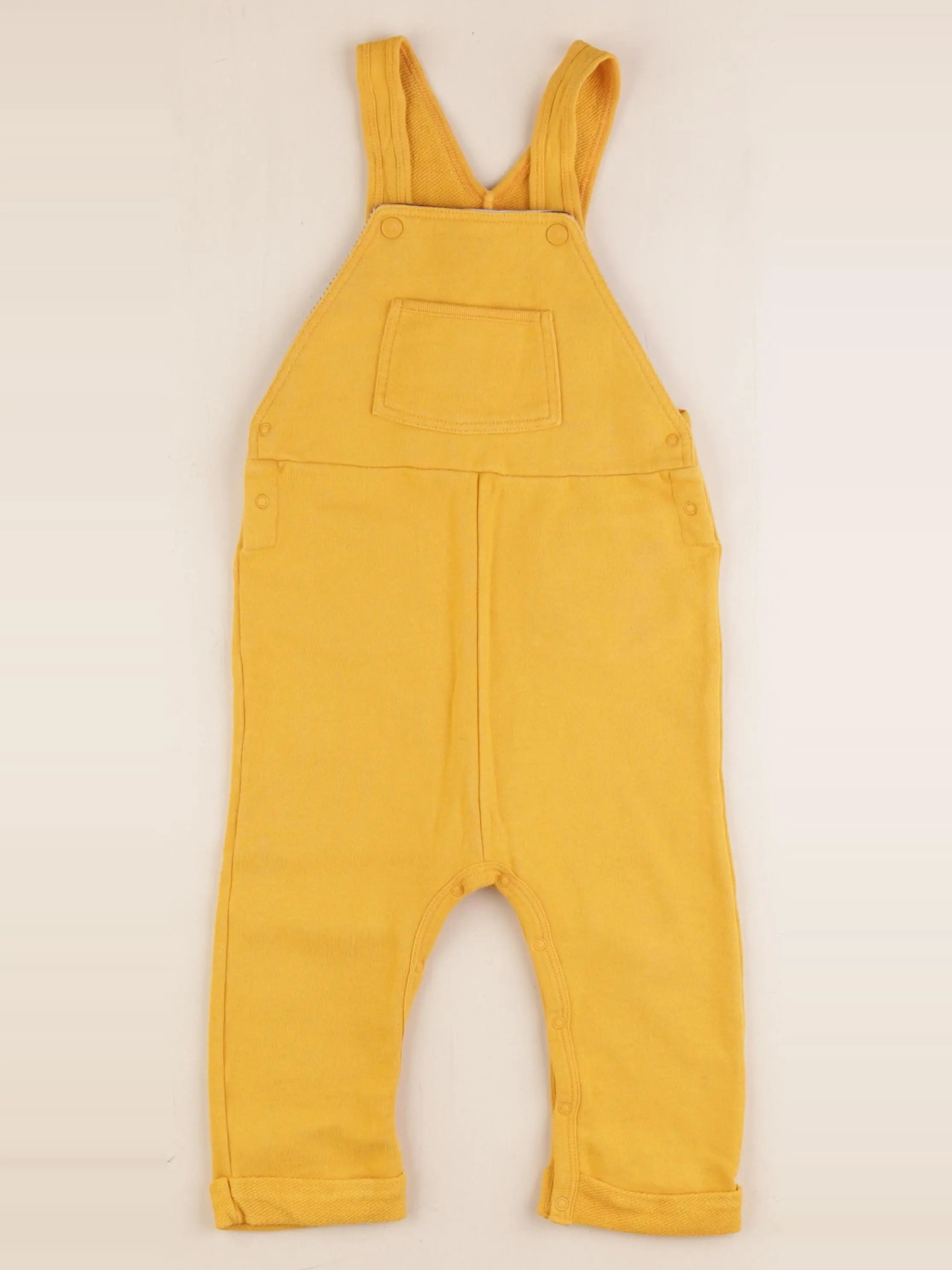 Petit Bateau - salopette jaune - 24 mois