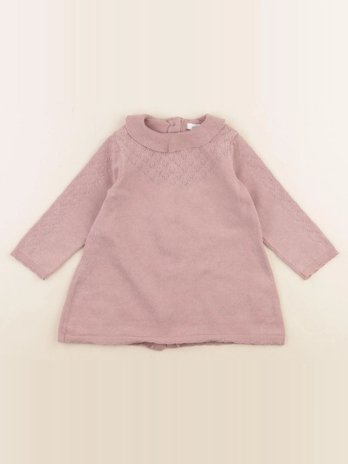 Vertbaudet - robe rose - 12 mois
