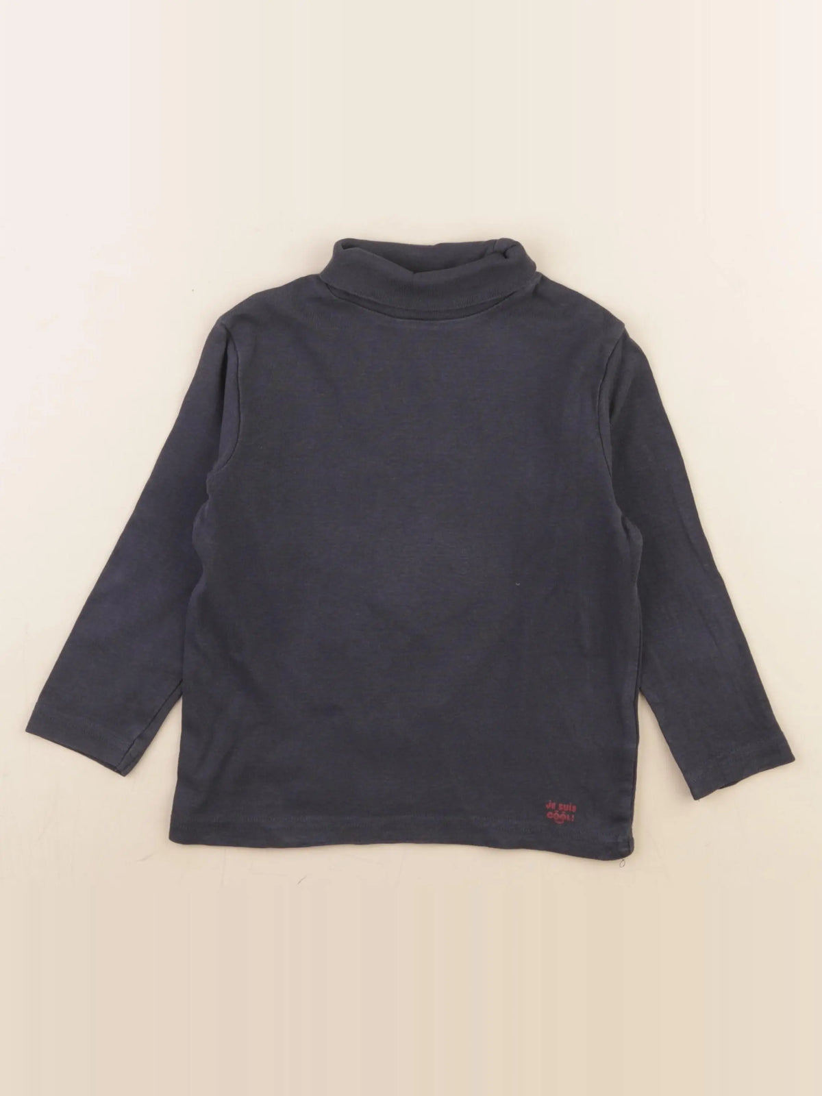 Vertbaudet - sous-pull bleu - 4 ans