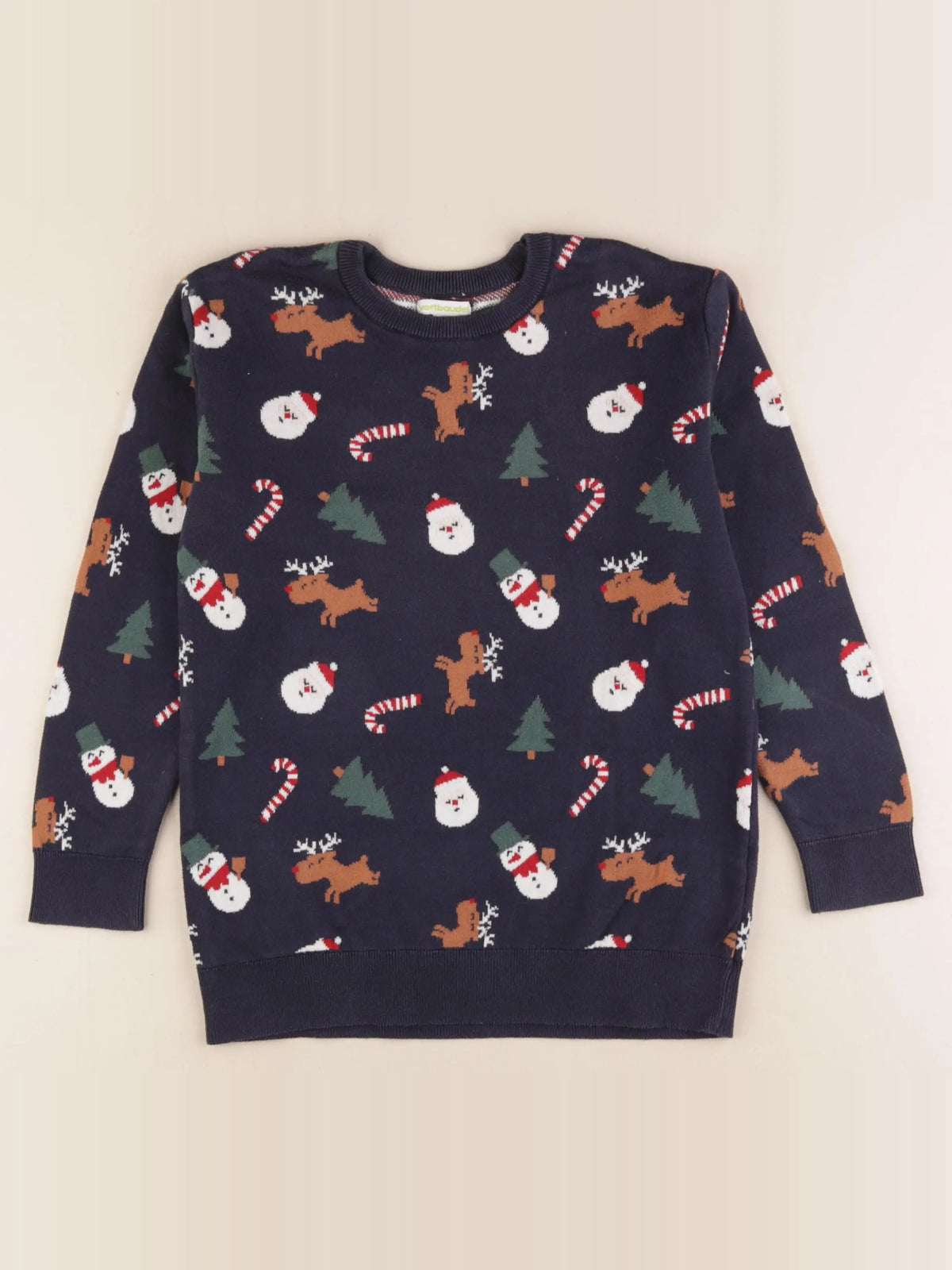 Vertbaudet - pull bleu - 10 ans
