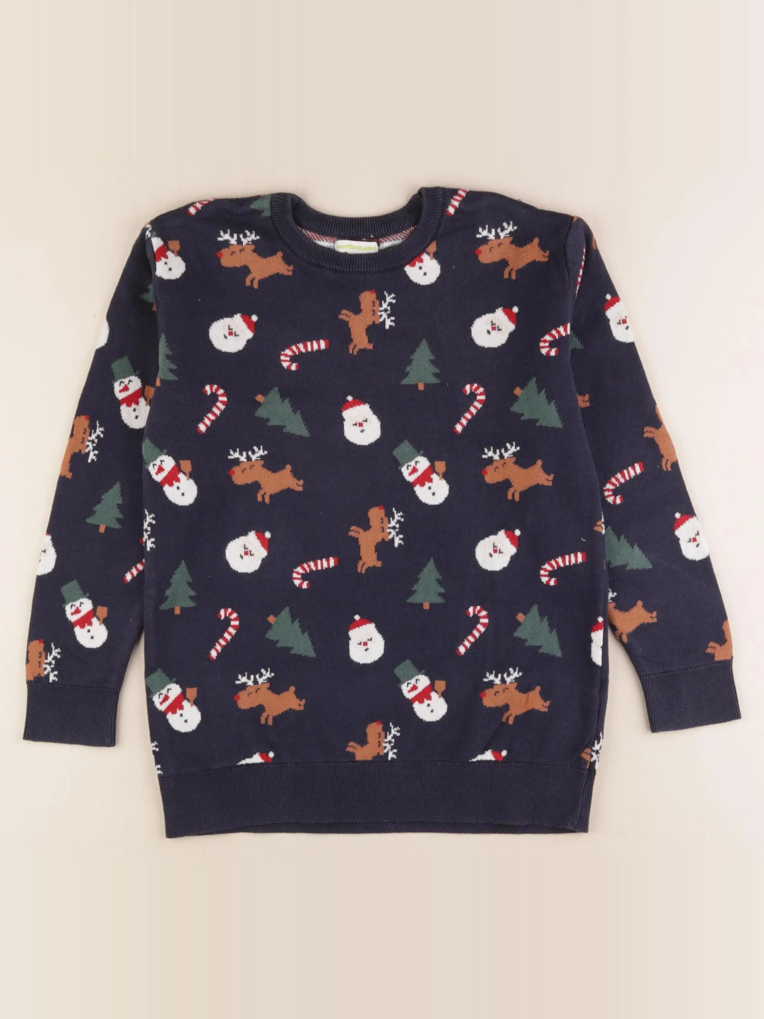 Vertbaudet - pull bleu - 10 ans