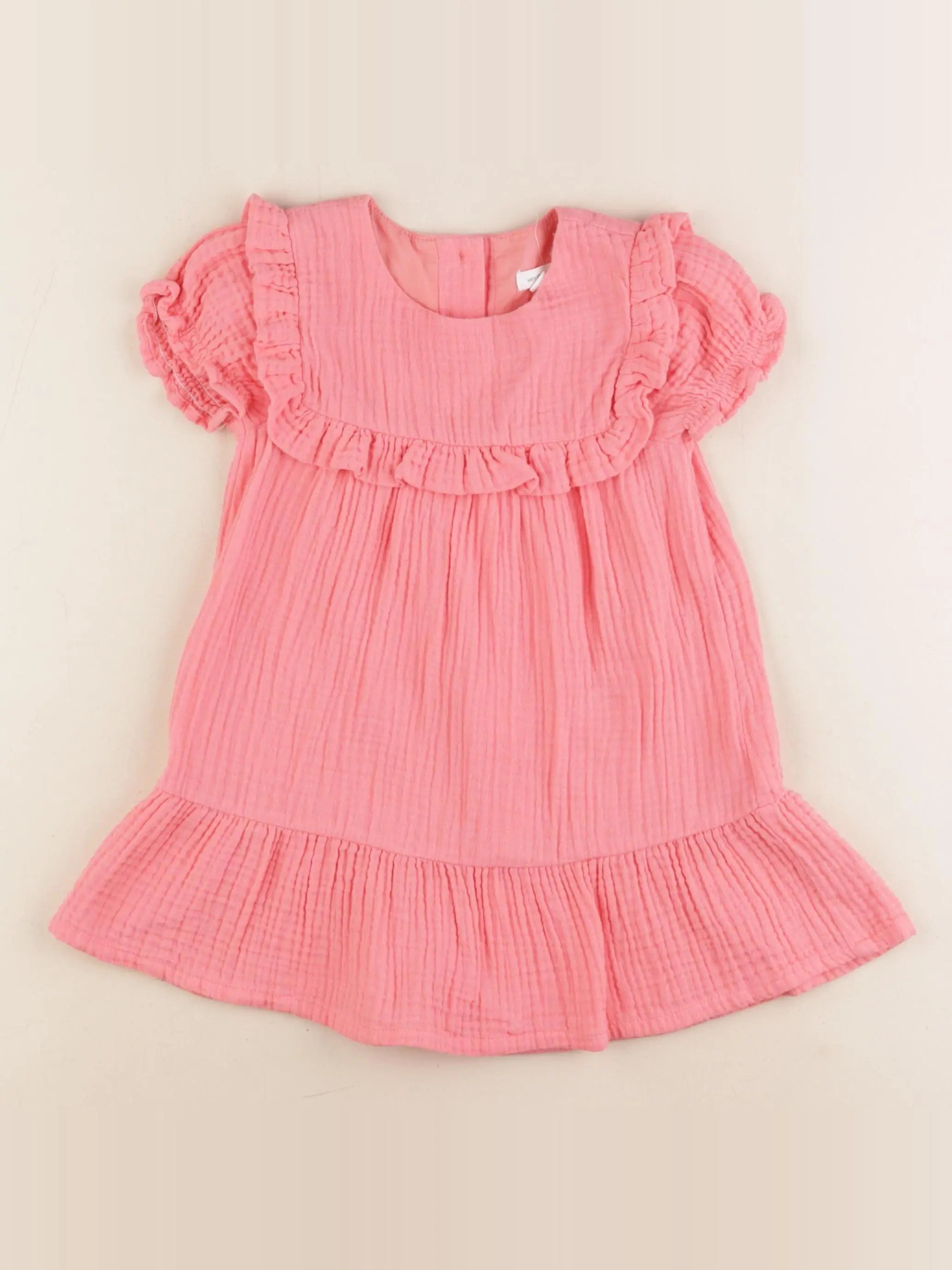 Vertbaudet - robe rose - 36 mois