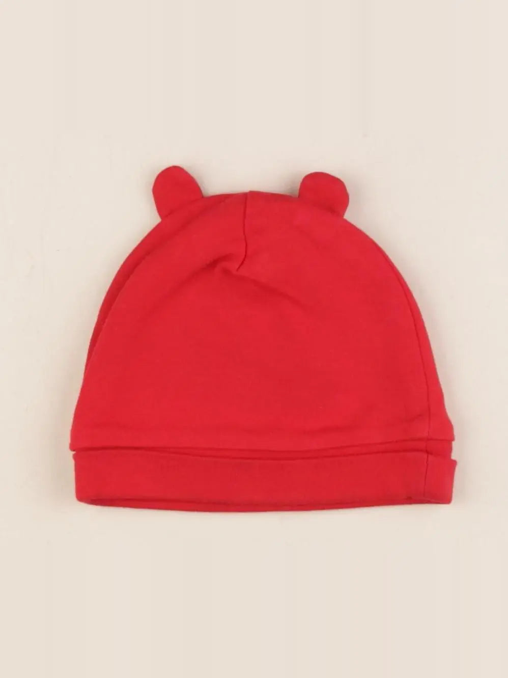 Vertbaudet - bonnet rouge - 3 ans