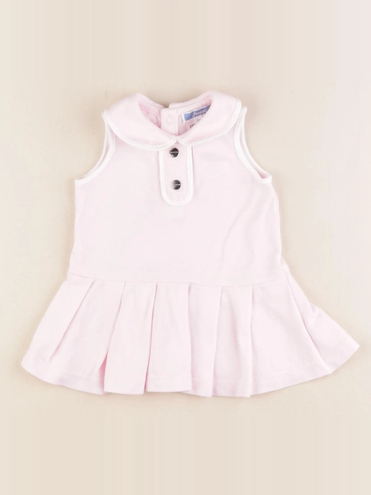 Jacadi - robe rose - 6 mois
