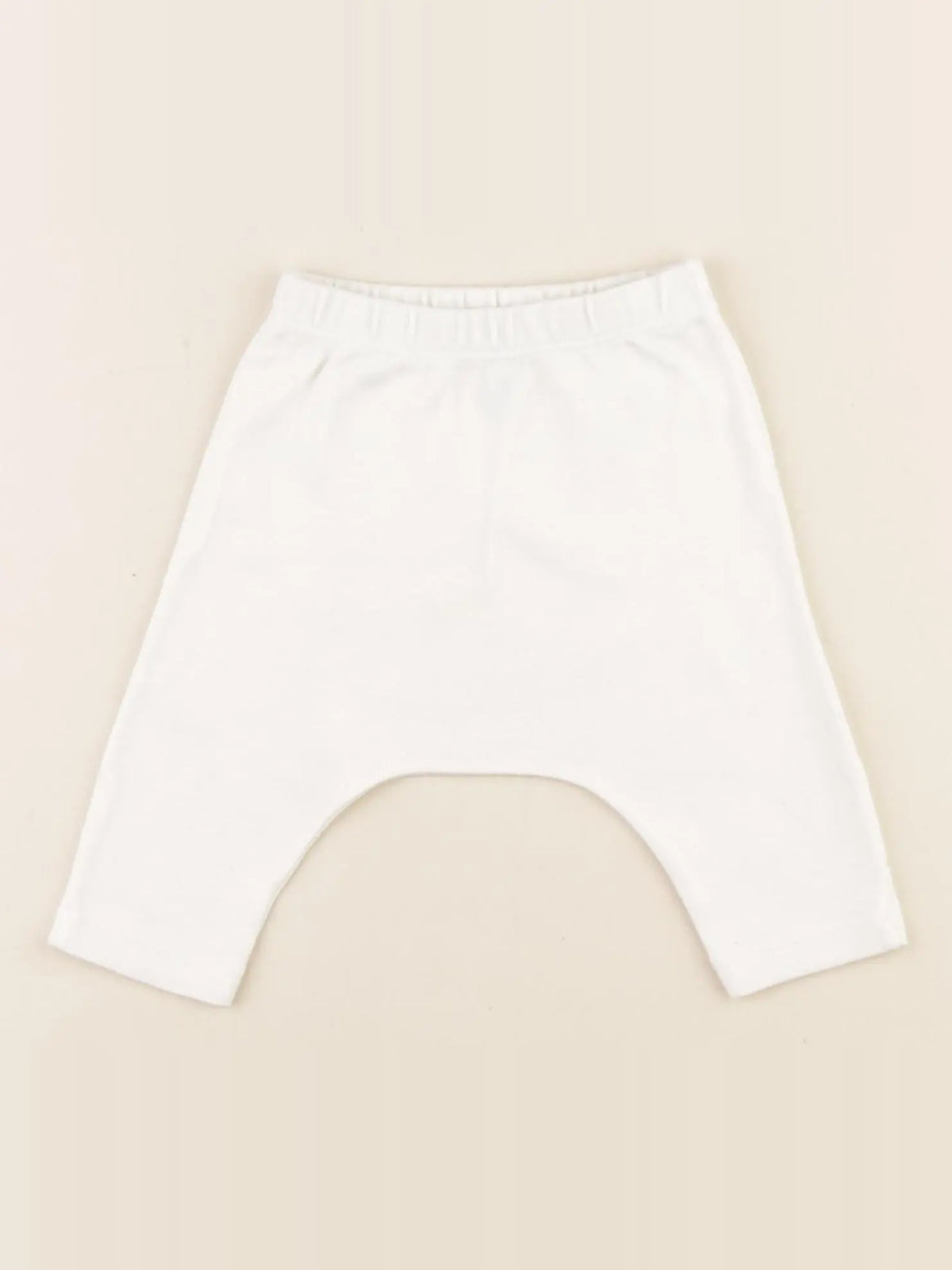 Petit Bateau - sarouel blanc - 3 mois