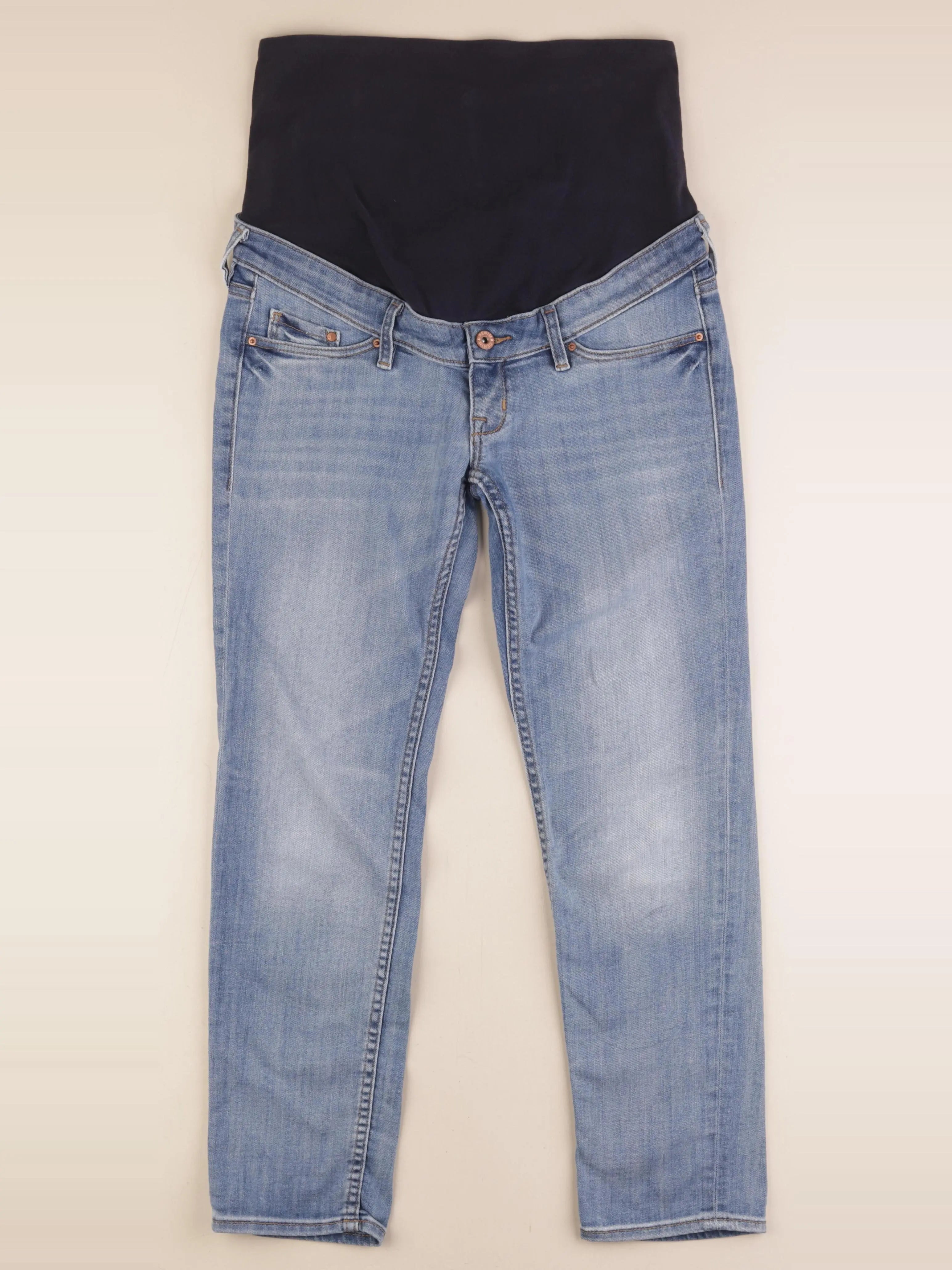 H&M - jean grossesse bleu - 40
