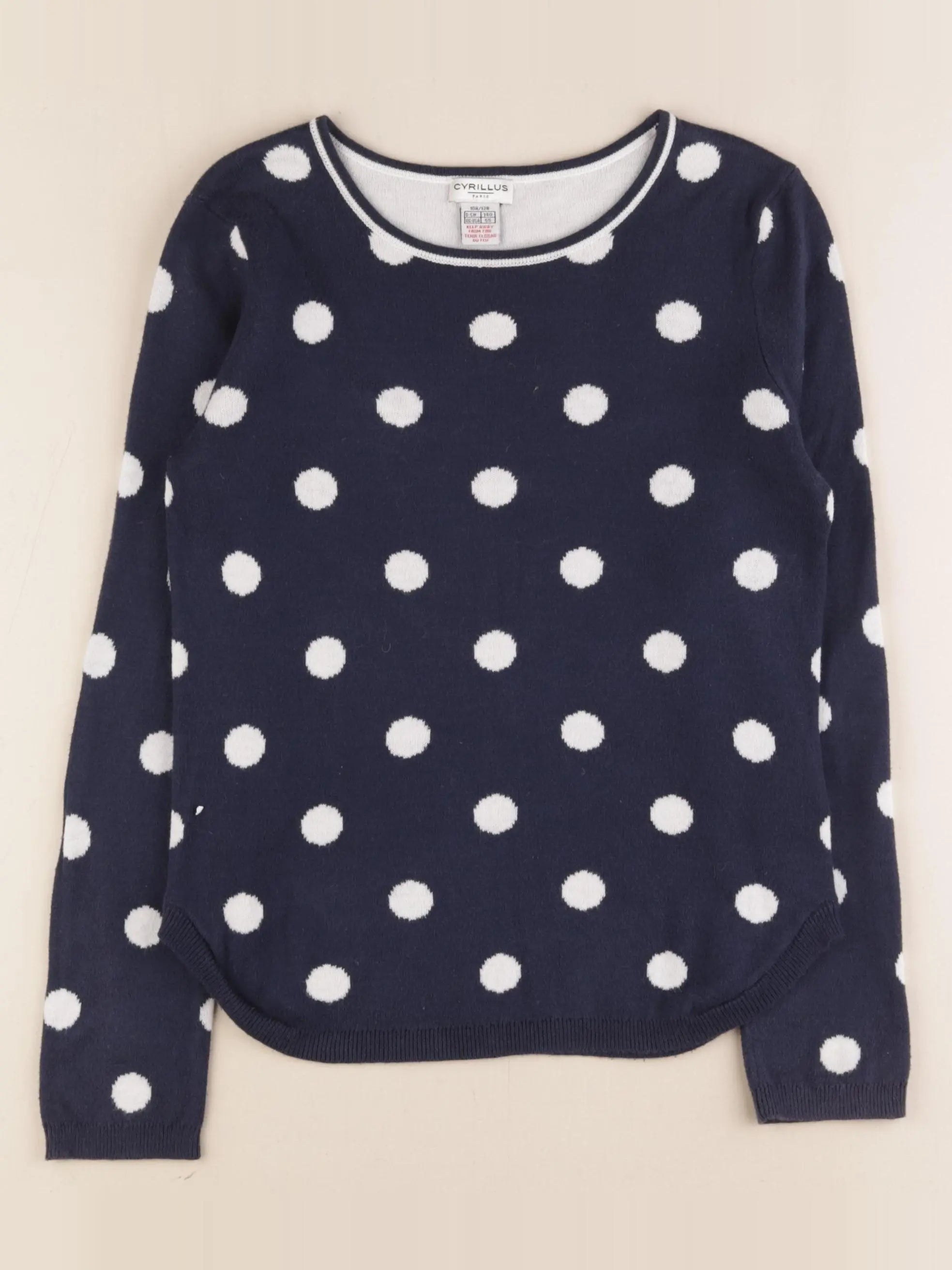 Cyrillus - pull bleu - 10 ans