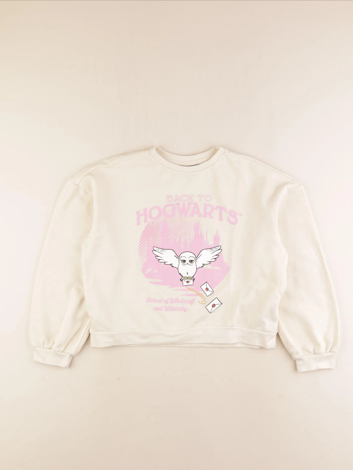 Vertbaudet - sweat beige - 12 ans