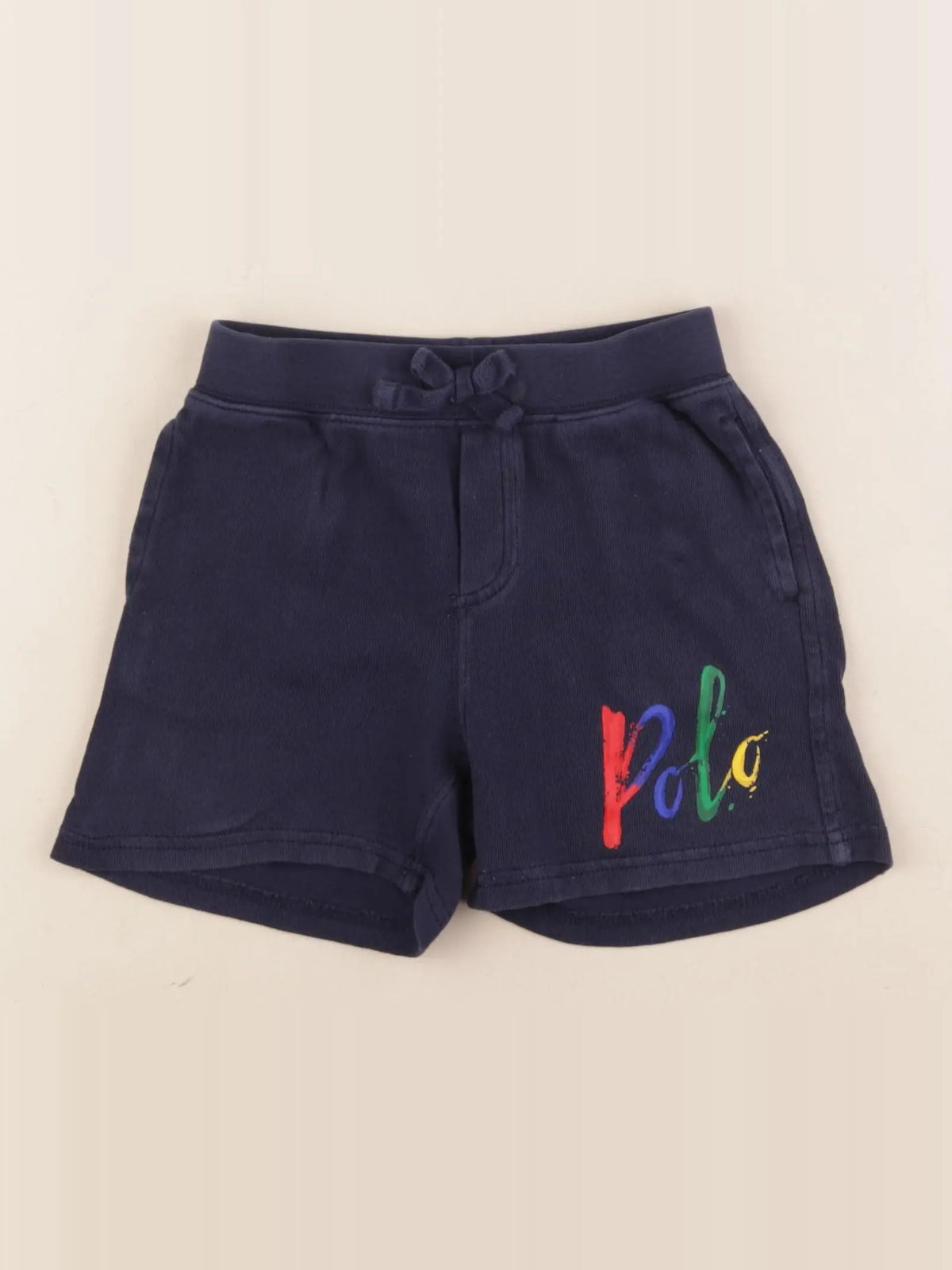 Ralph Lauren - short bleu - 24 mois