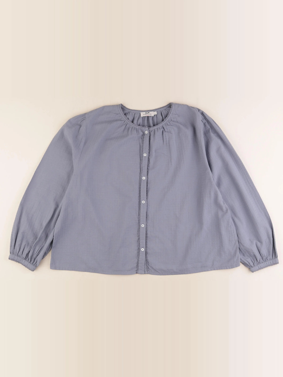 Cyrillus - blouse bleu - 14 ans