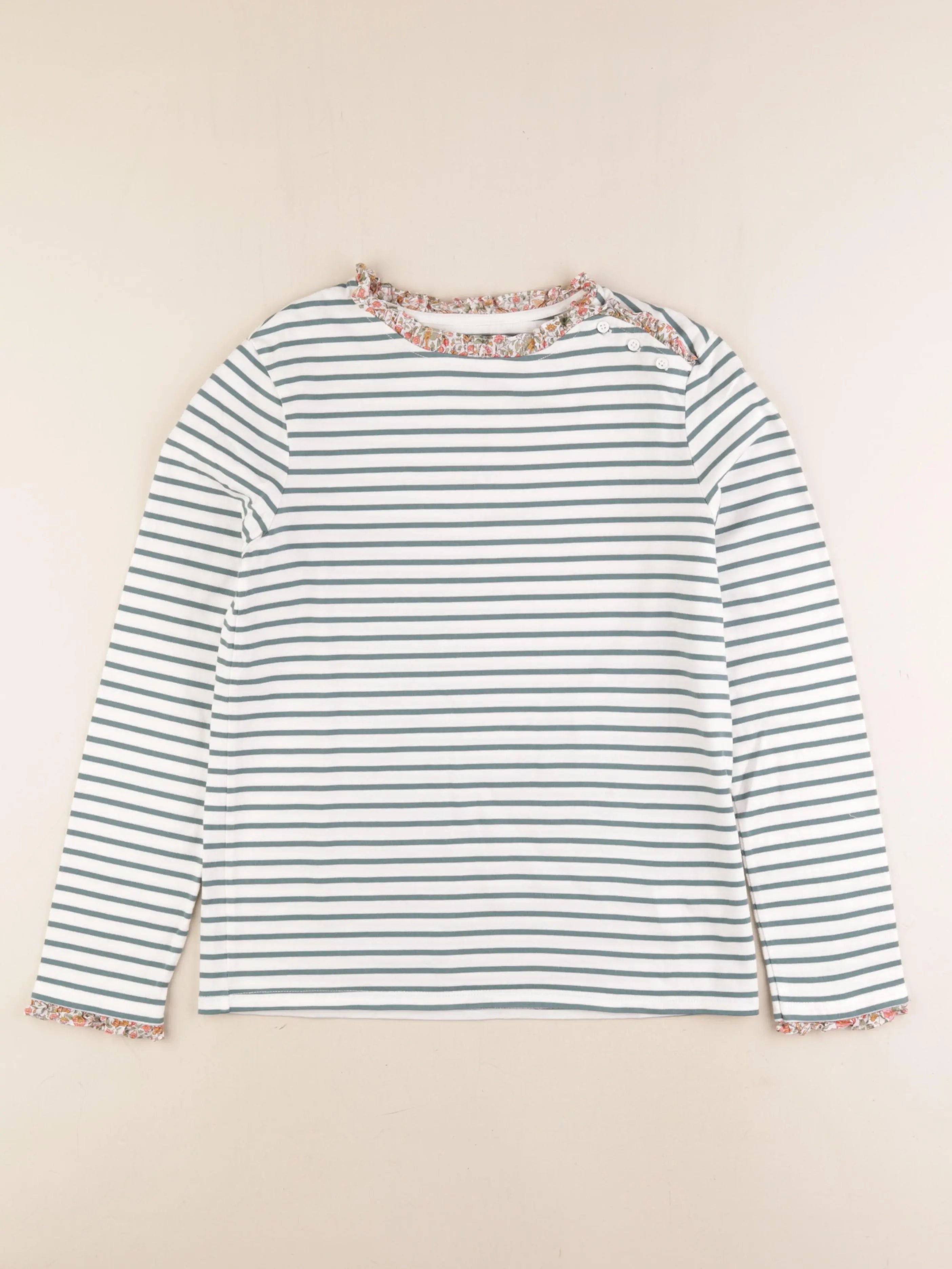 Cyrillus - tee-shirt vert - 14 ans